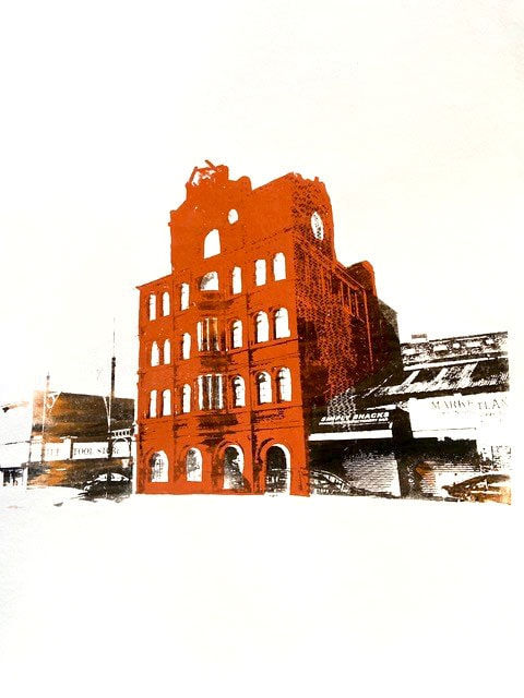 Robin Webster RSA, The Pipe Factory, The Glasgow Barras