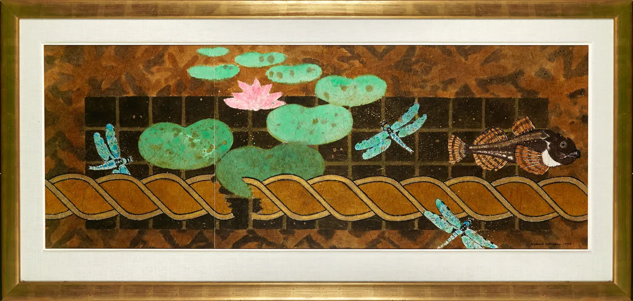 William Littlejohn RSA, Lilypond, 1995