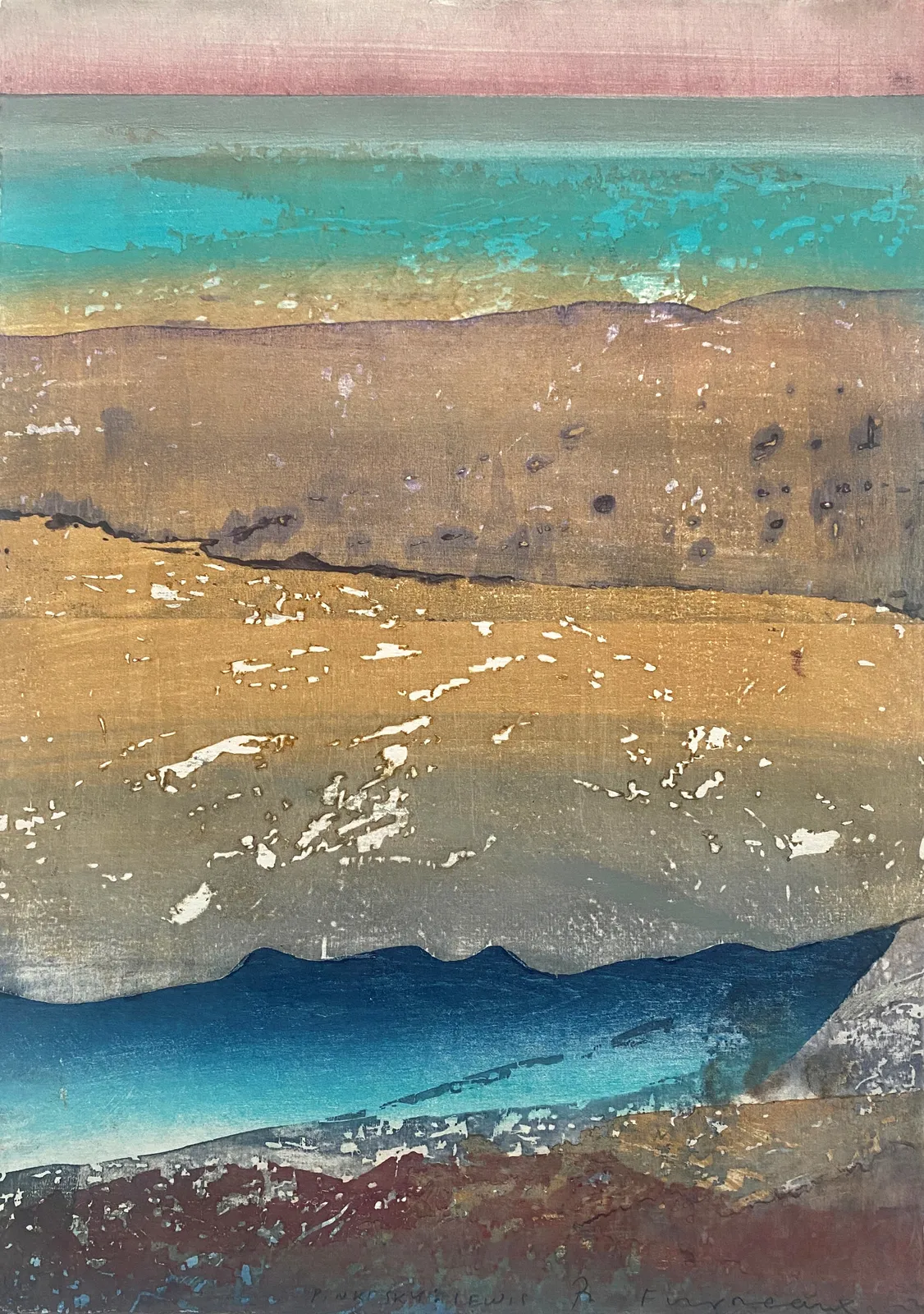 Paul Furneaux RSA, Lewis: Pink Sky