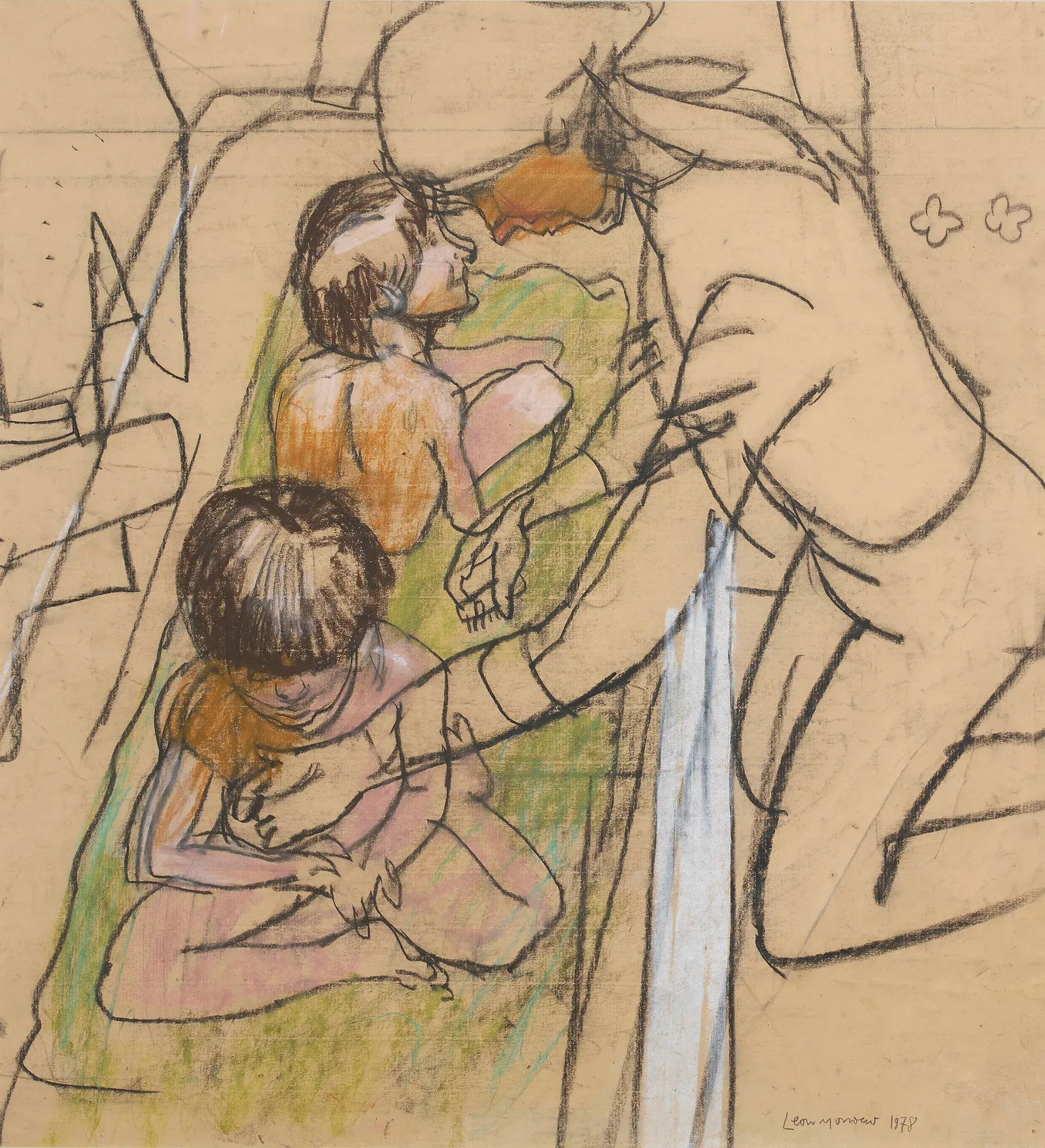 Leon Morrocco RSA, Untitled (Bath Time), 1978