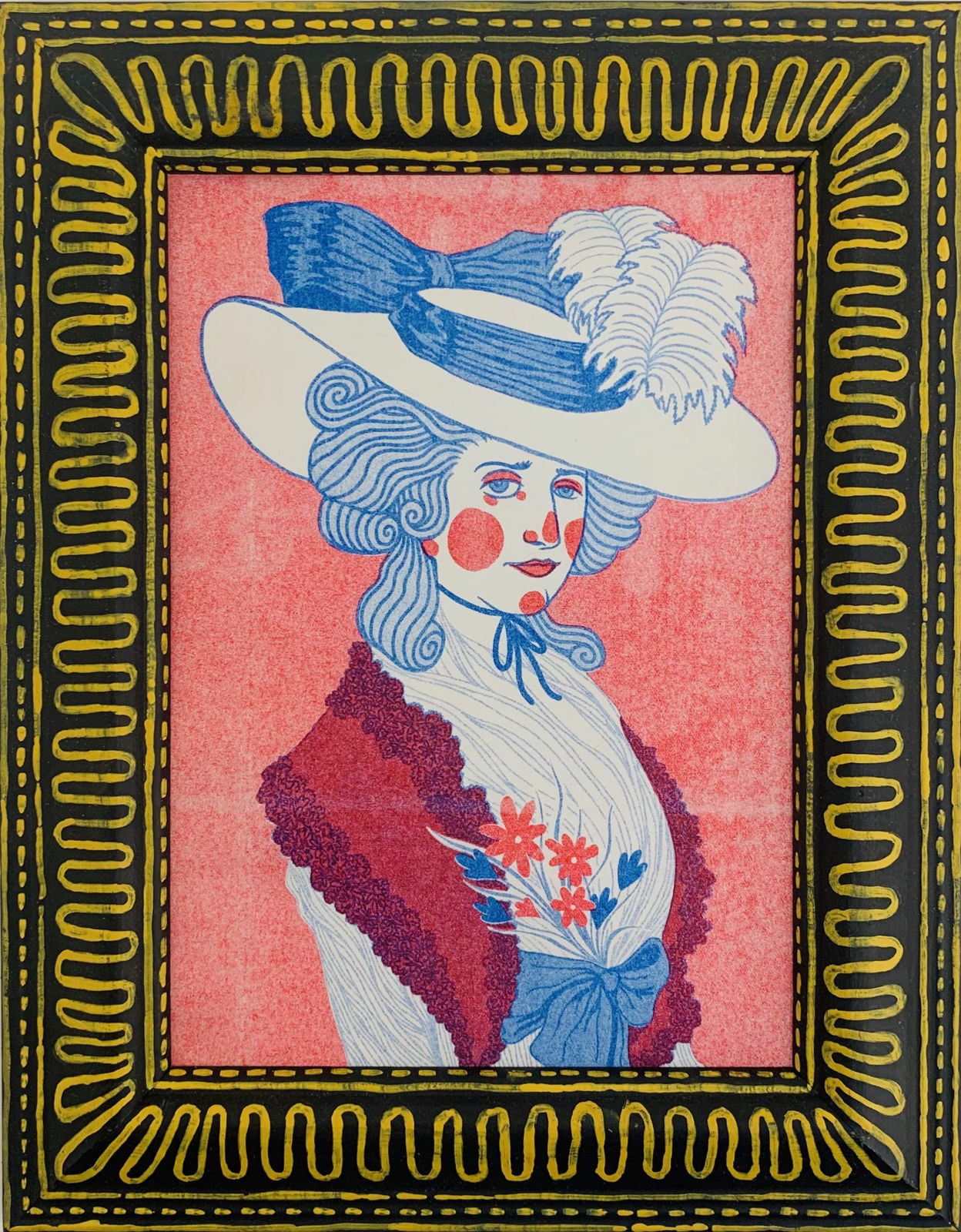 Tallulah Batley, Pink Parlour Frame 3B, 2024