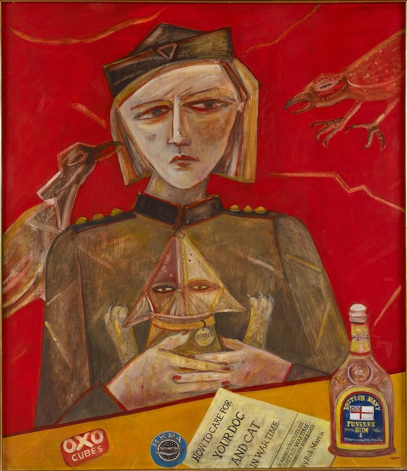 Joyce Cairns PPRSA, Pusser's Rum Repainted