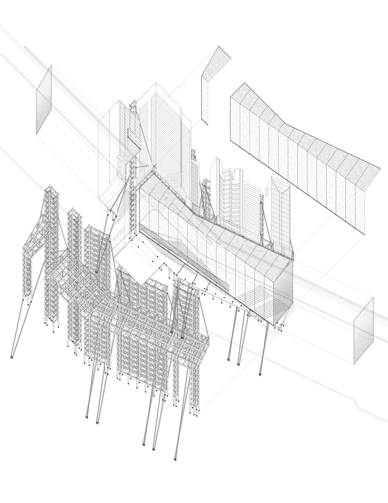 Xuanyu Wei, Place for Entourage 1, 2024