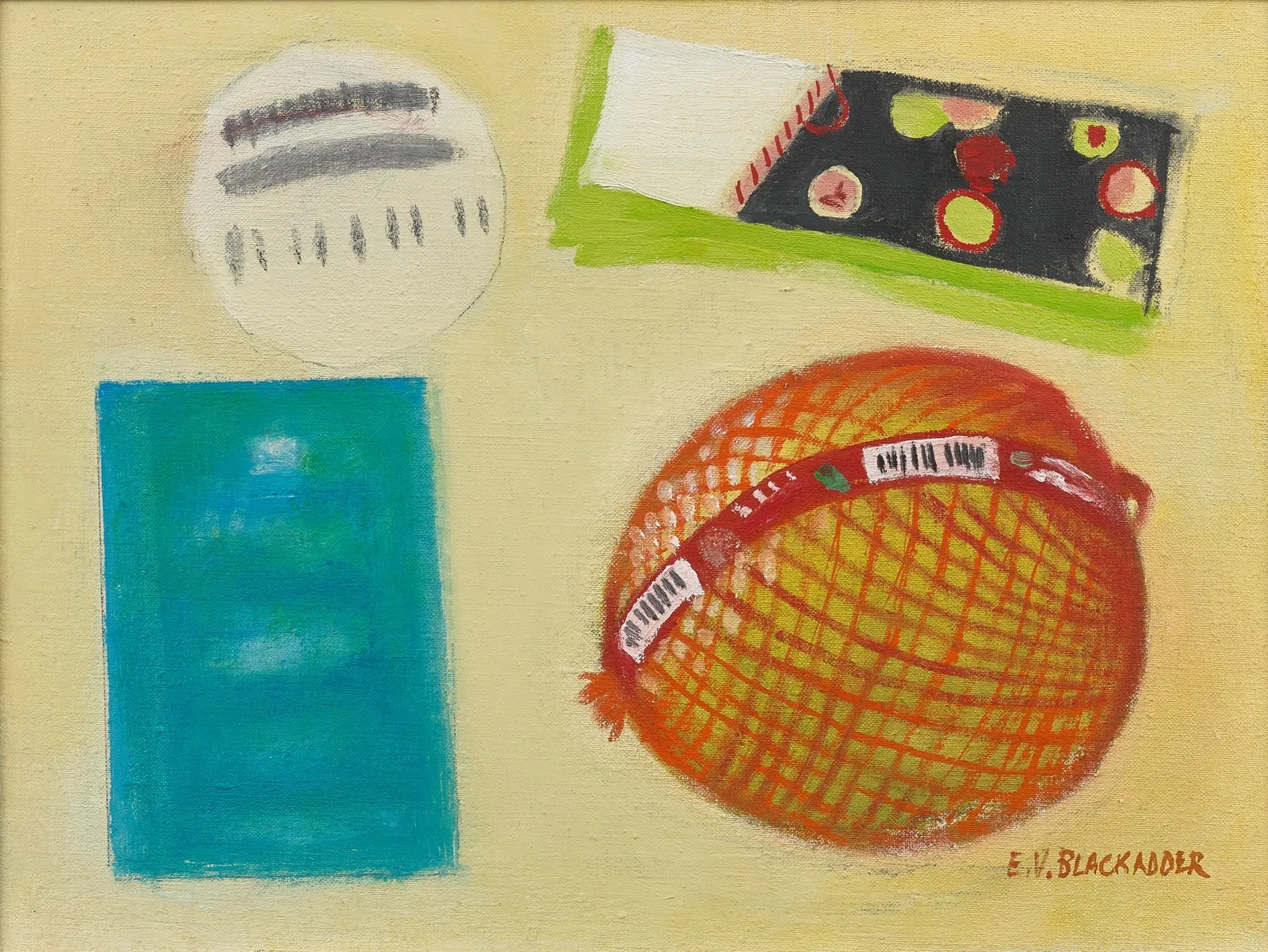 Elizabeth Blackadder RSA, Melon and Cloth, Not dated; circa 2010