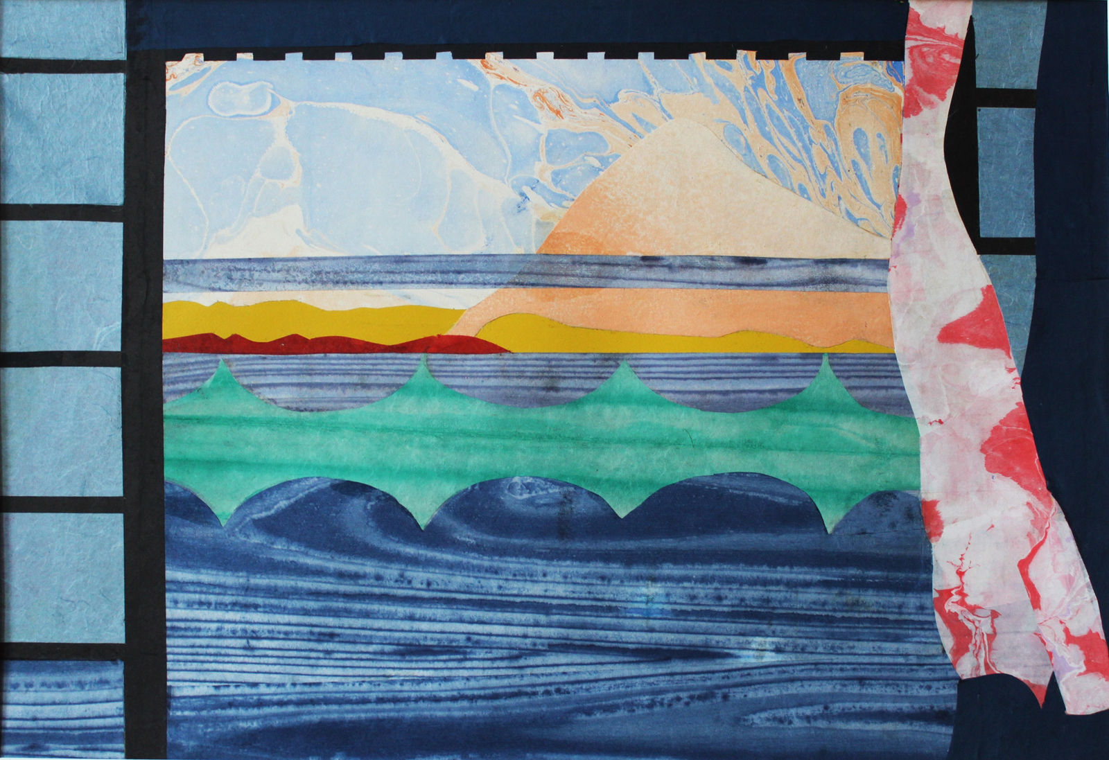 Elspeth Lamb RSA, Wave: Kawaguchiko