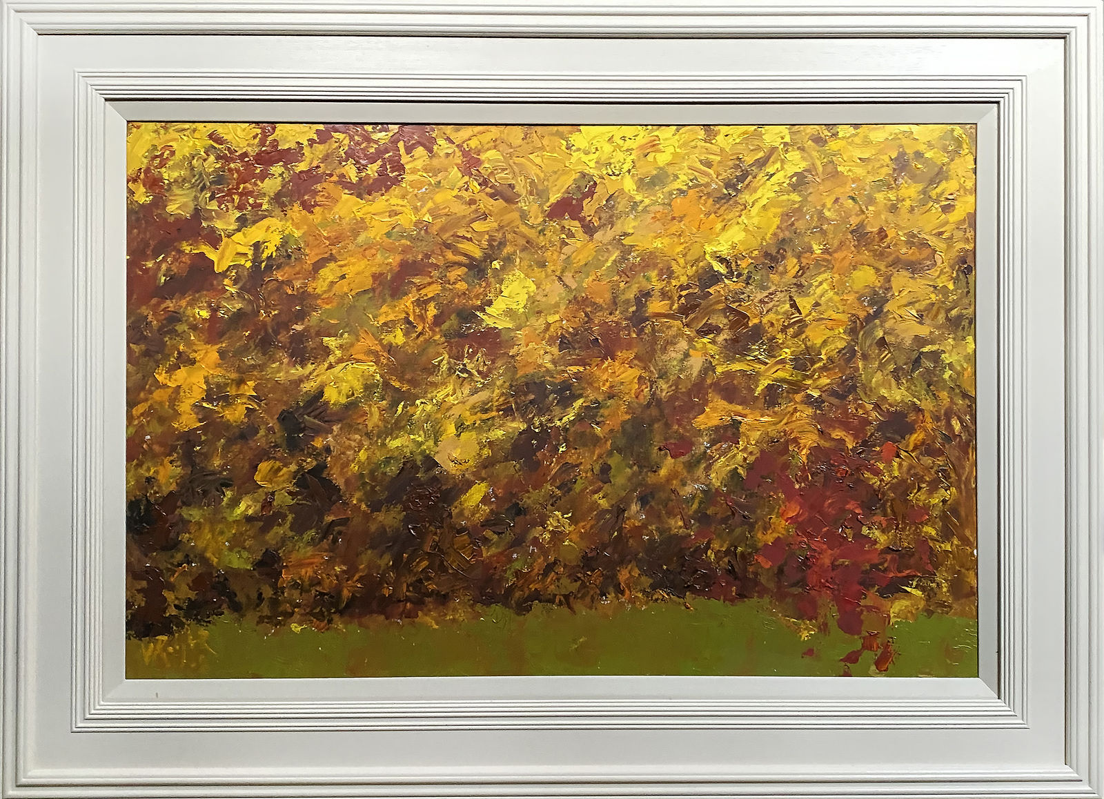 Willie Rodger RSA, Autumn Hedge, 2008