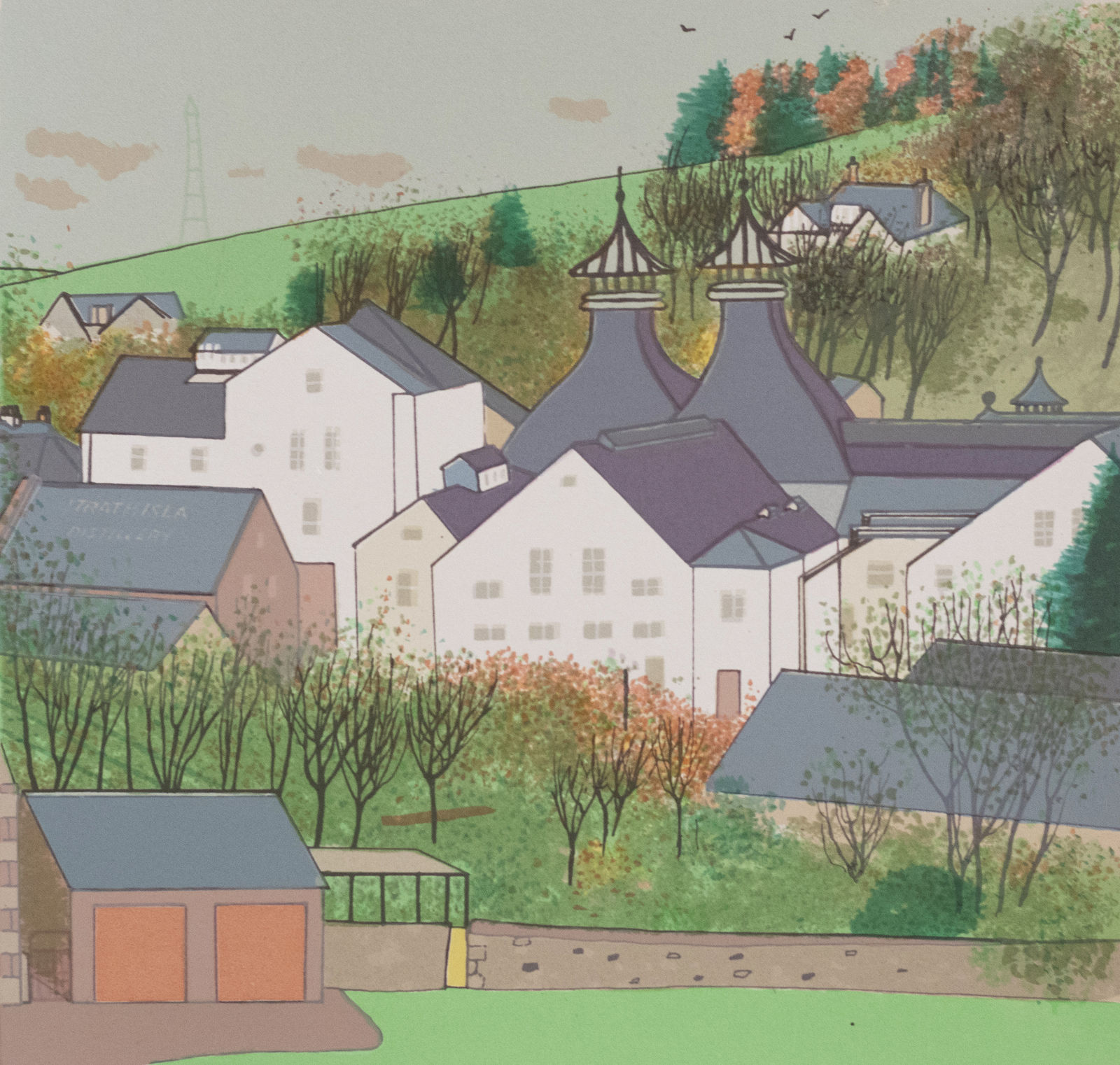 Frances Walker RSA, Strathisla Distillery, Keith, 1994