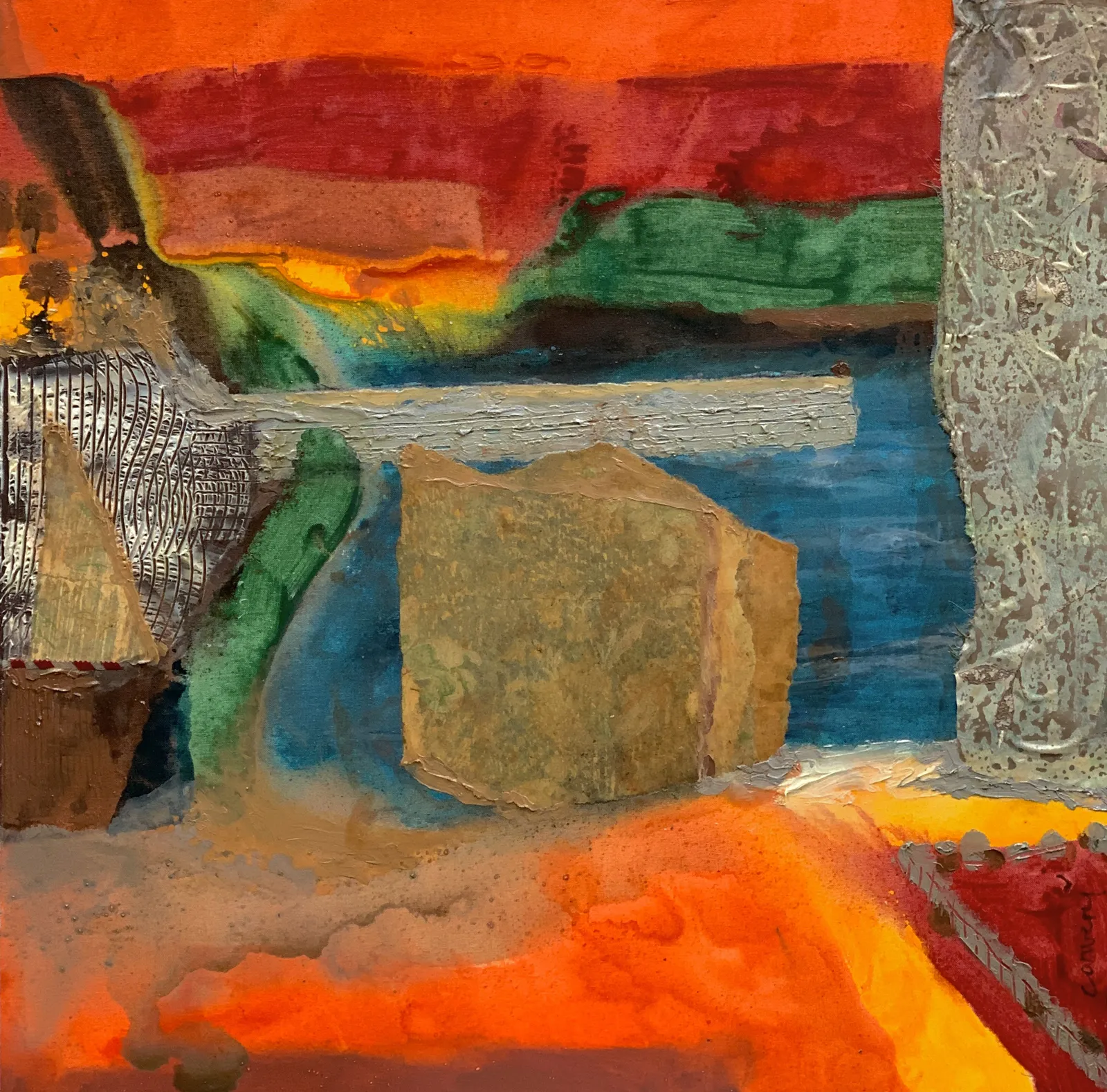 Francis Convery RSA, Coastal 1 & 2 (diptych), 2019