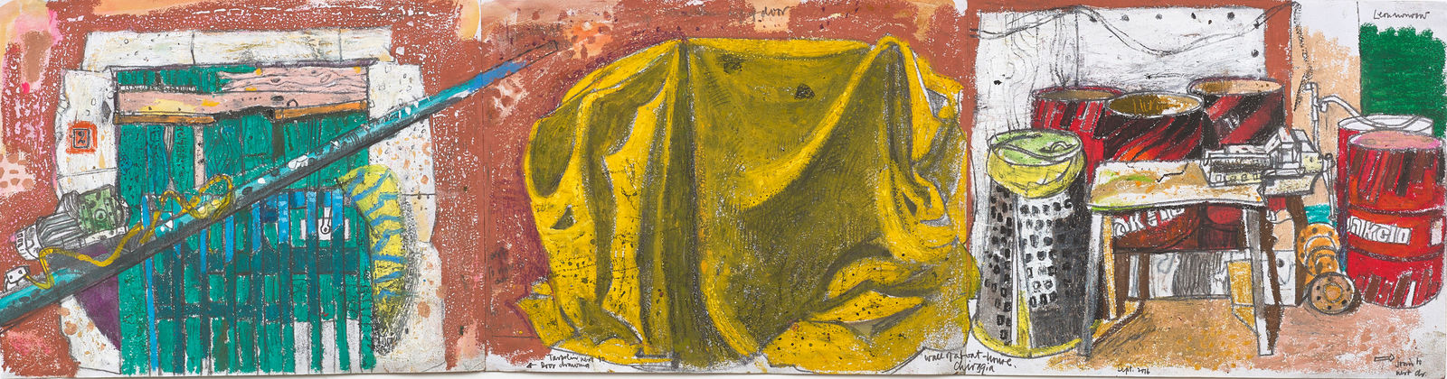 Leon Morrocco RSA, Quayside, Chioggia, 2016