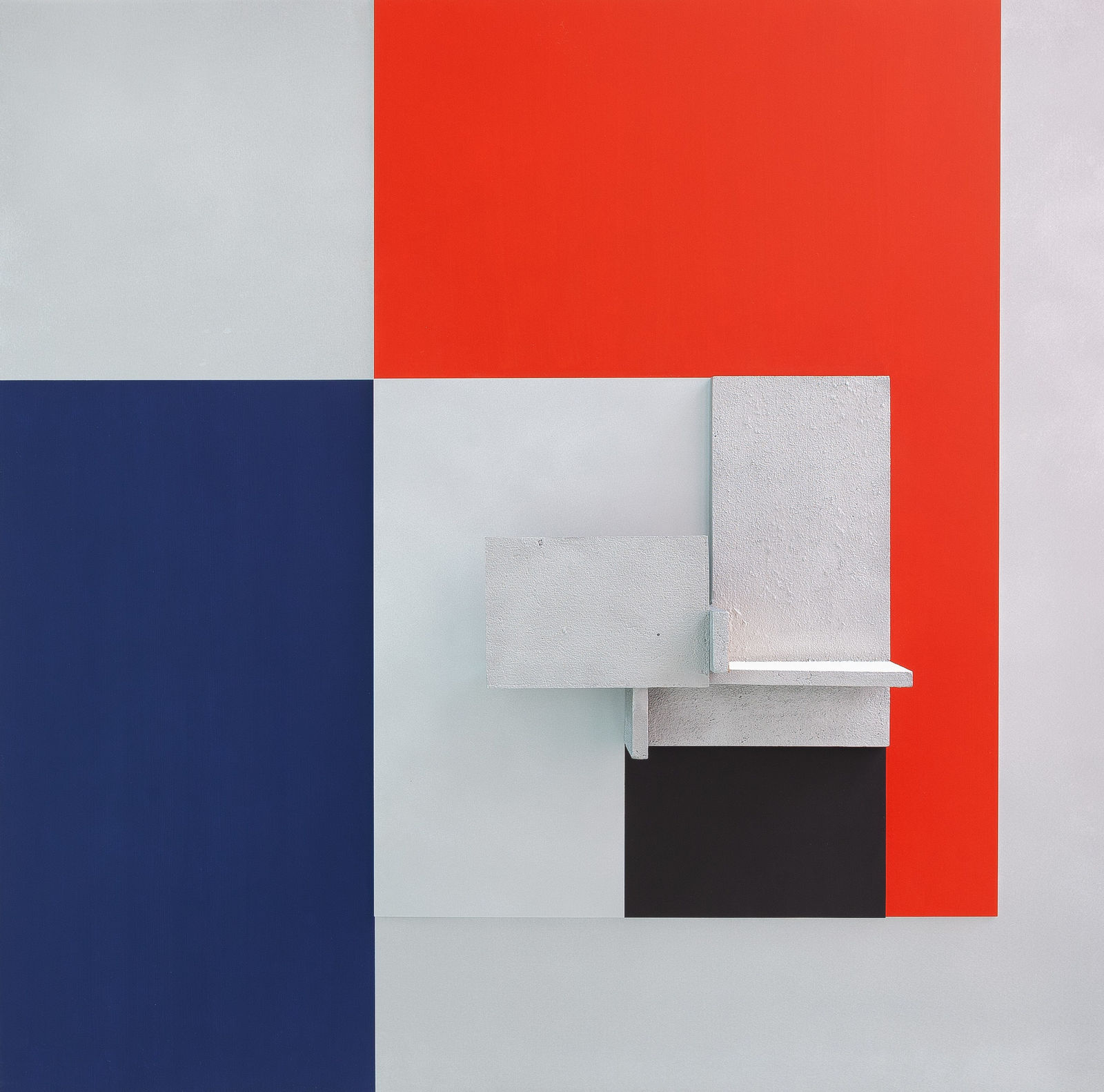 Toby Paterson RSA, Painting for a Staffordshire Blue Engineering Brick Wall, 2019