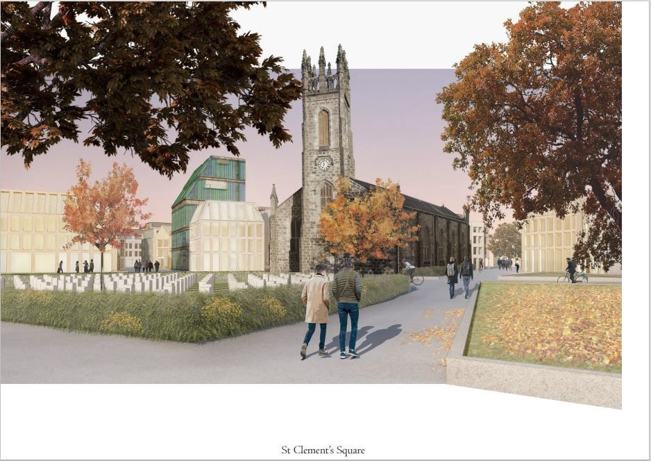 Tim Lahaise, St Clement's Square, 2021