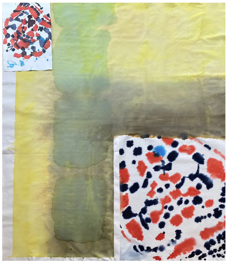 Annabelle Pelaez, Crimson Speckled, 2025-6