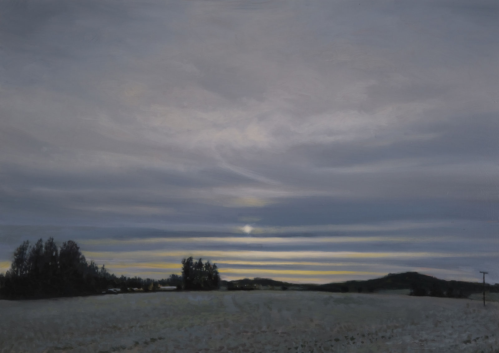 Philip Braham RSA, Quartet of Wintersongs: Late November, Low Sun, 2025