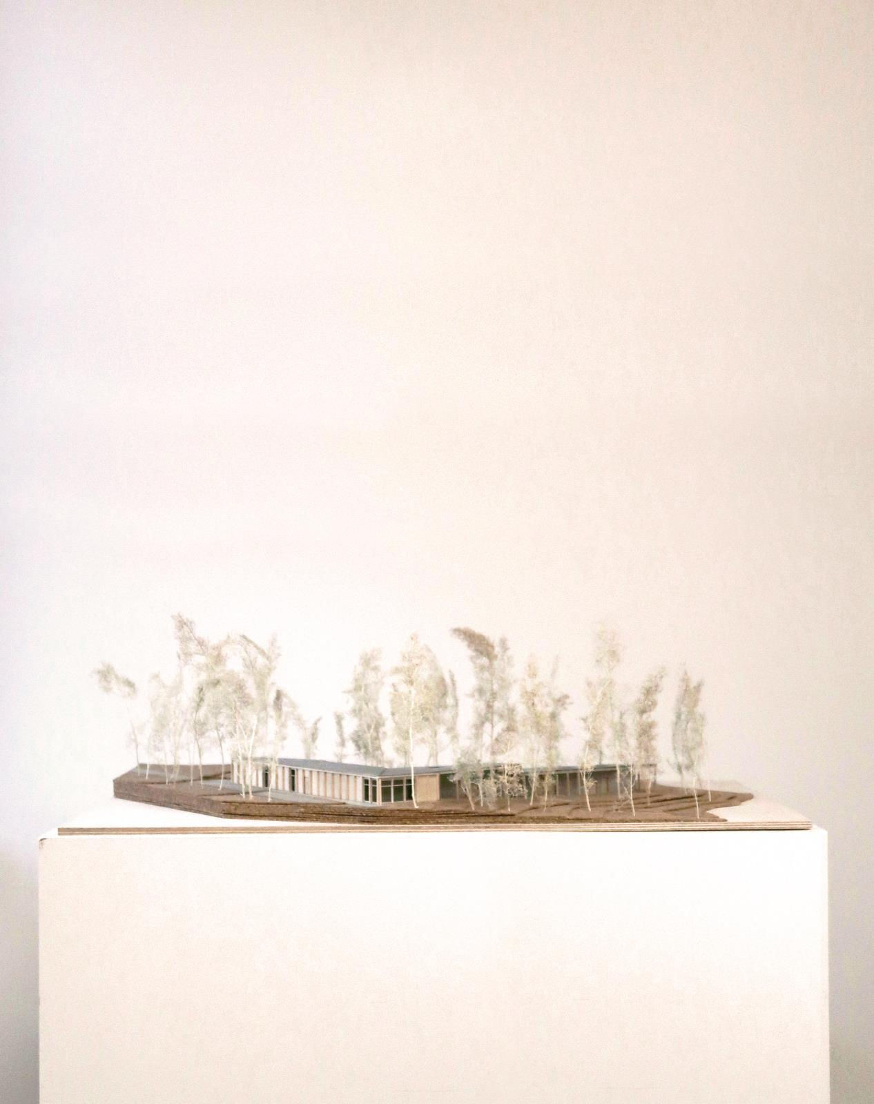 Loader Monteith, Model of Harmeny School Outdoor Learning Hub, 2025