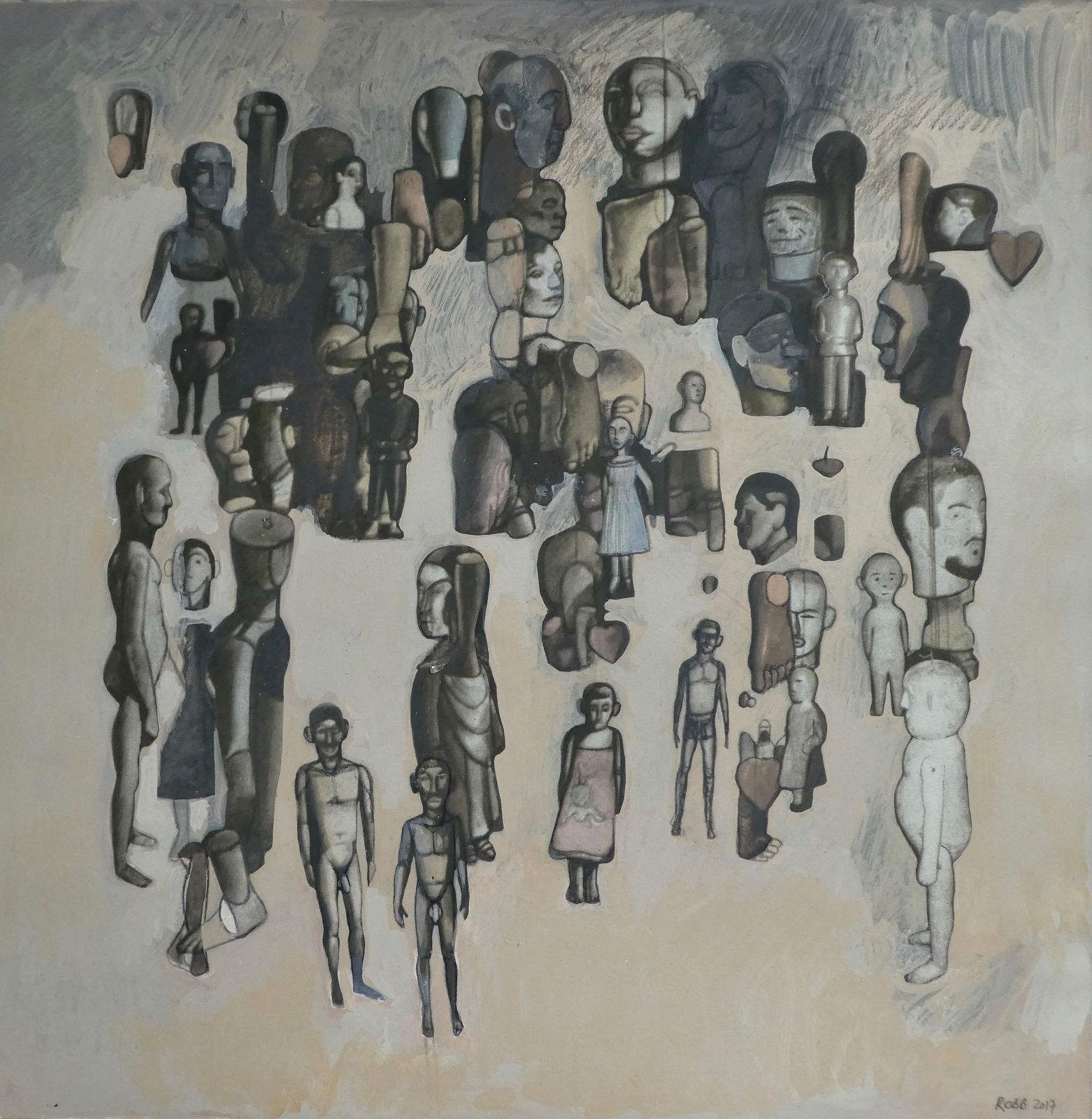 Alan Robb RSA, Ex Votos, 2017