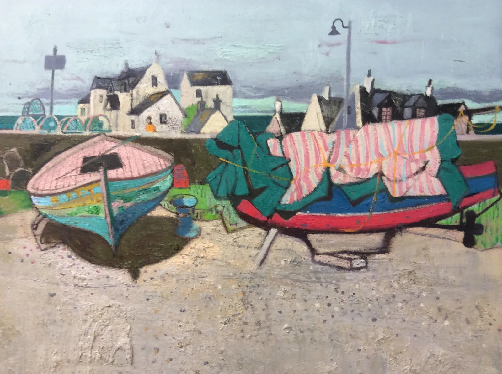 Leon Morrocco RSA, Old Boats, Johnshaven