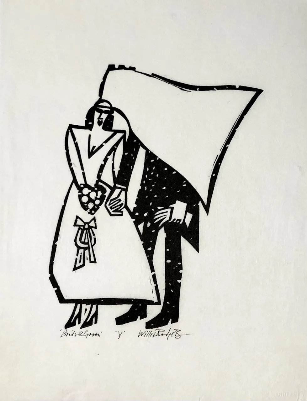 Willie Rodger RSA, Bride and Groom