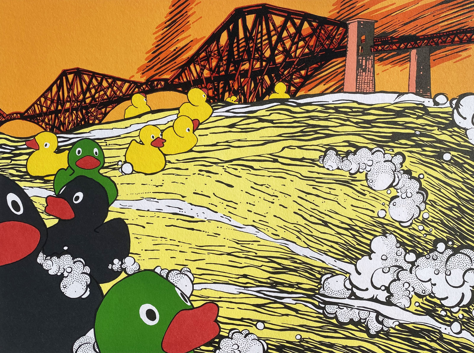 David Mach HRSA, Froth, 2021