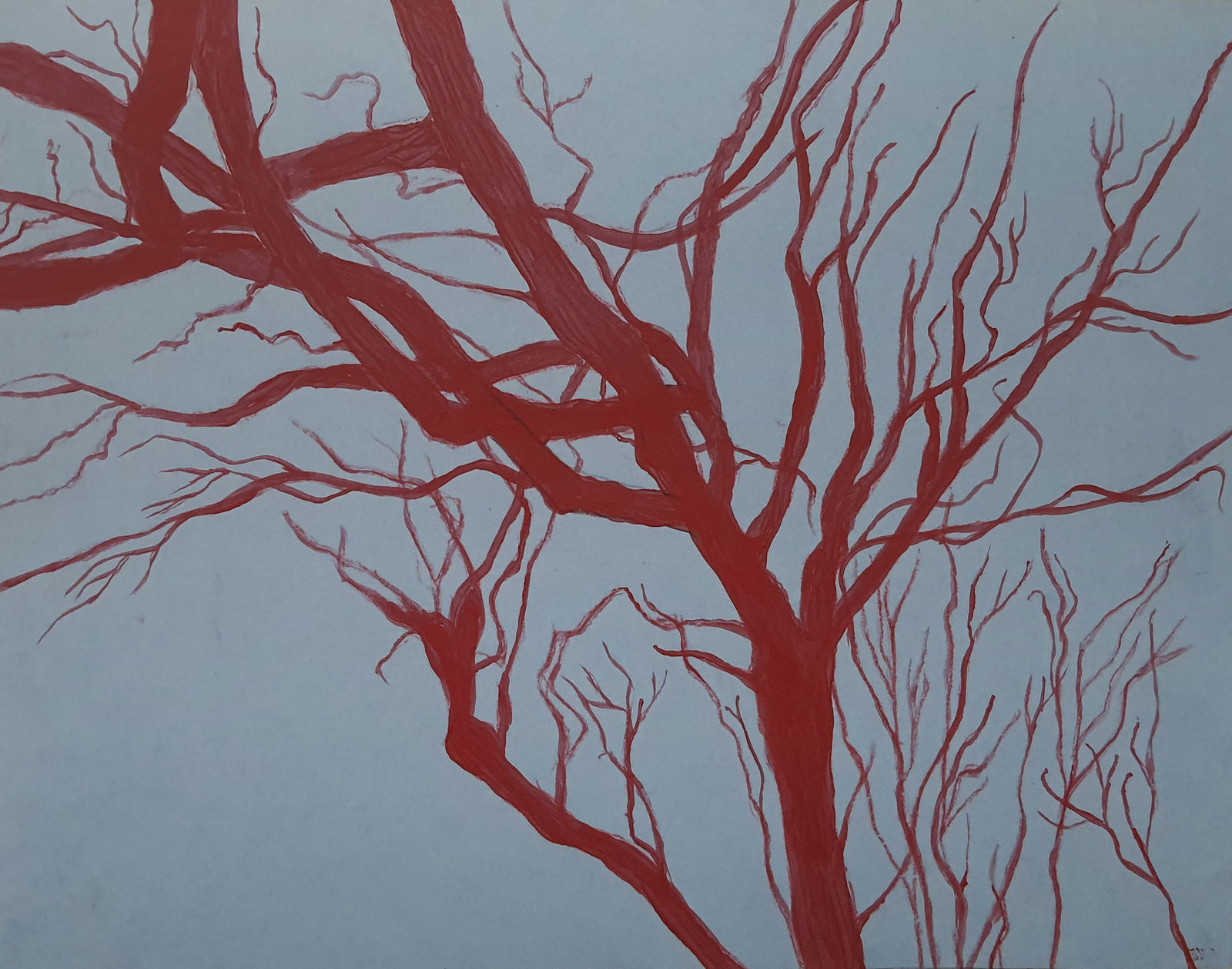 Sam Ainsley RSA, The red shadow tree