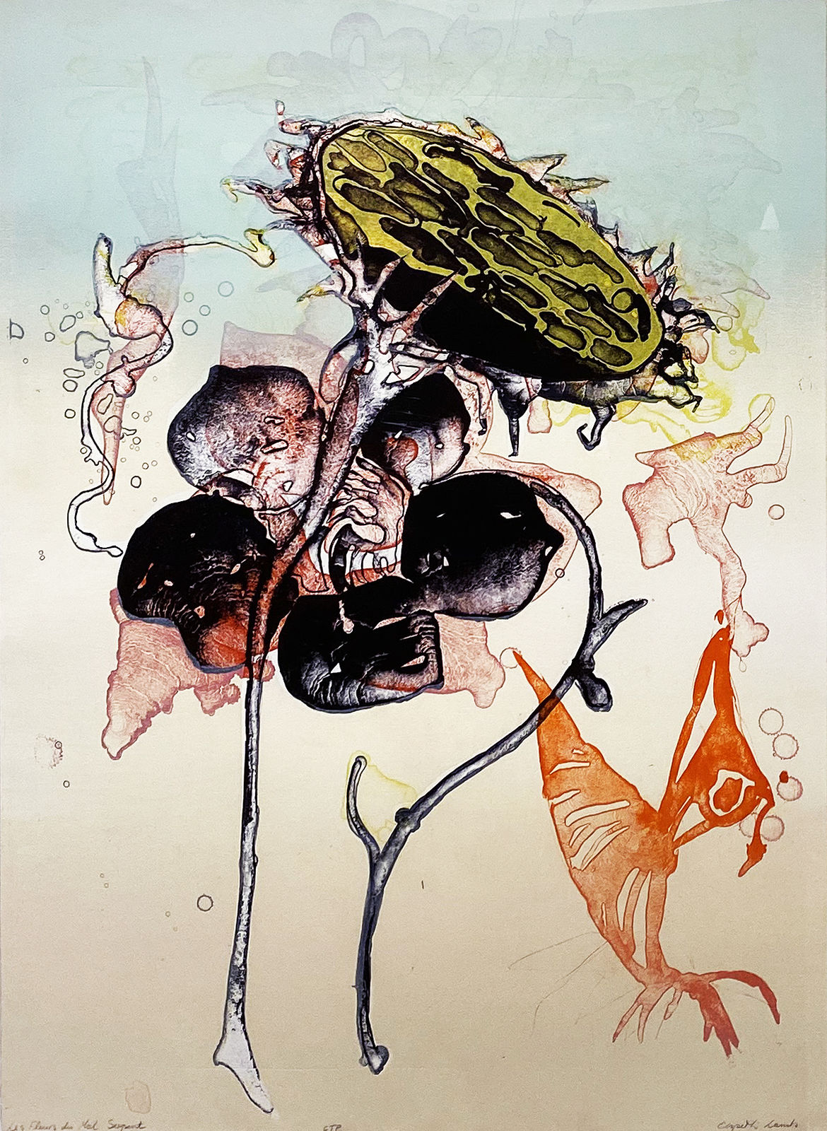 Elspeth Lamb RSA, Les Fleurs du Mal: Serpent