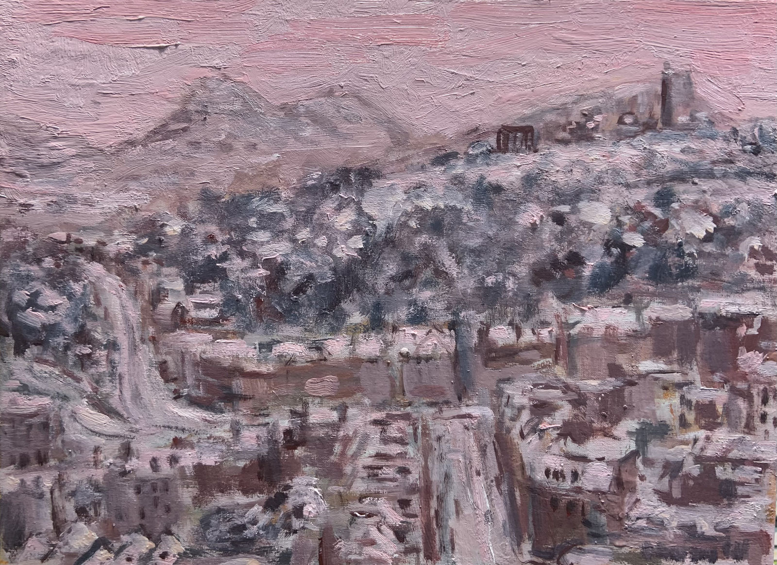 Henry Kondracki RSA, Pink Winter Sky