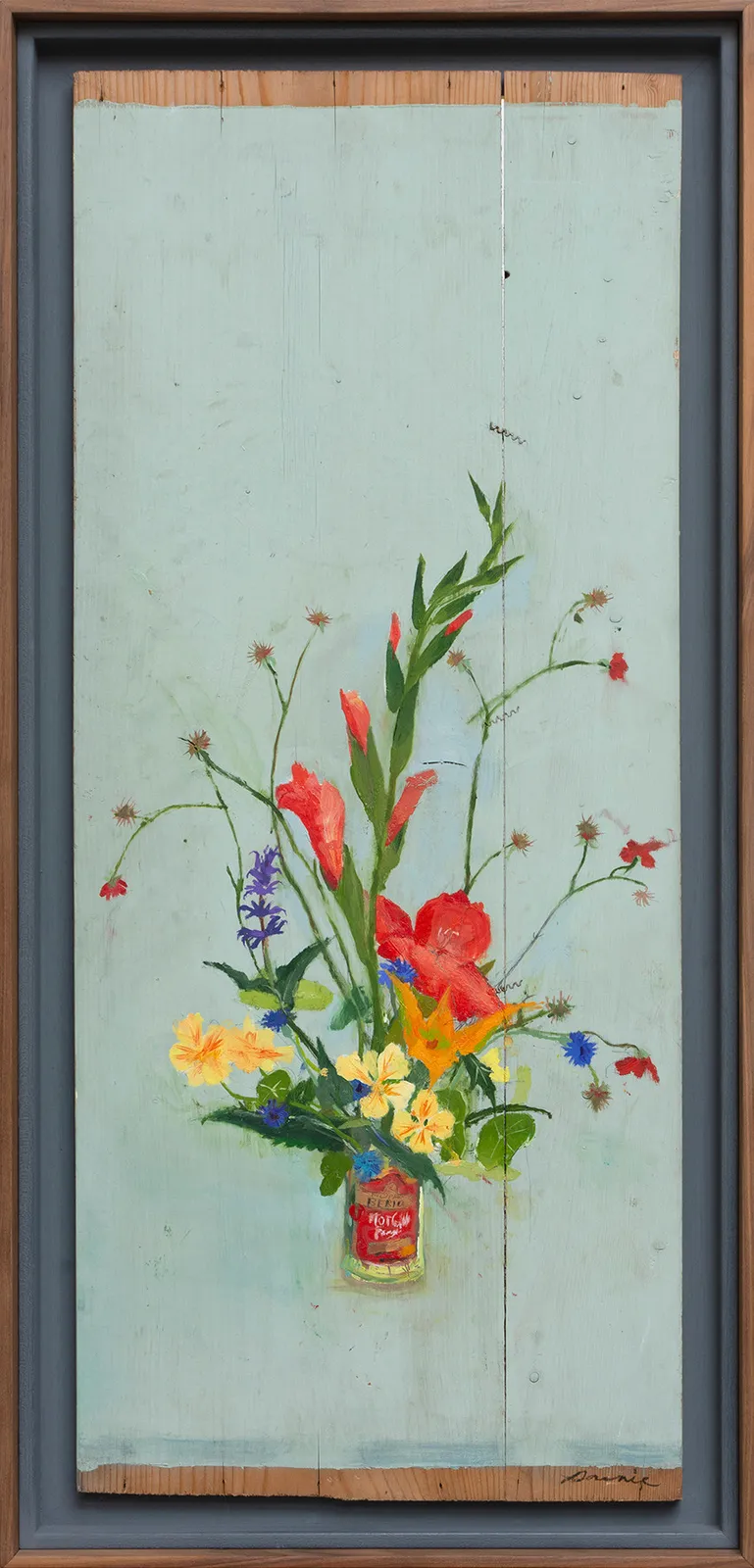 Kate Downie RSA, Pesto Flowers (September)