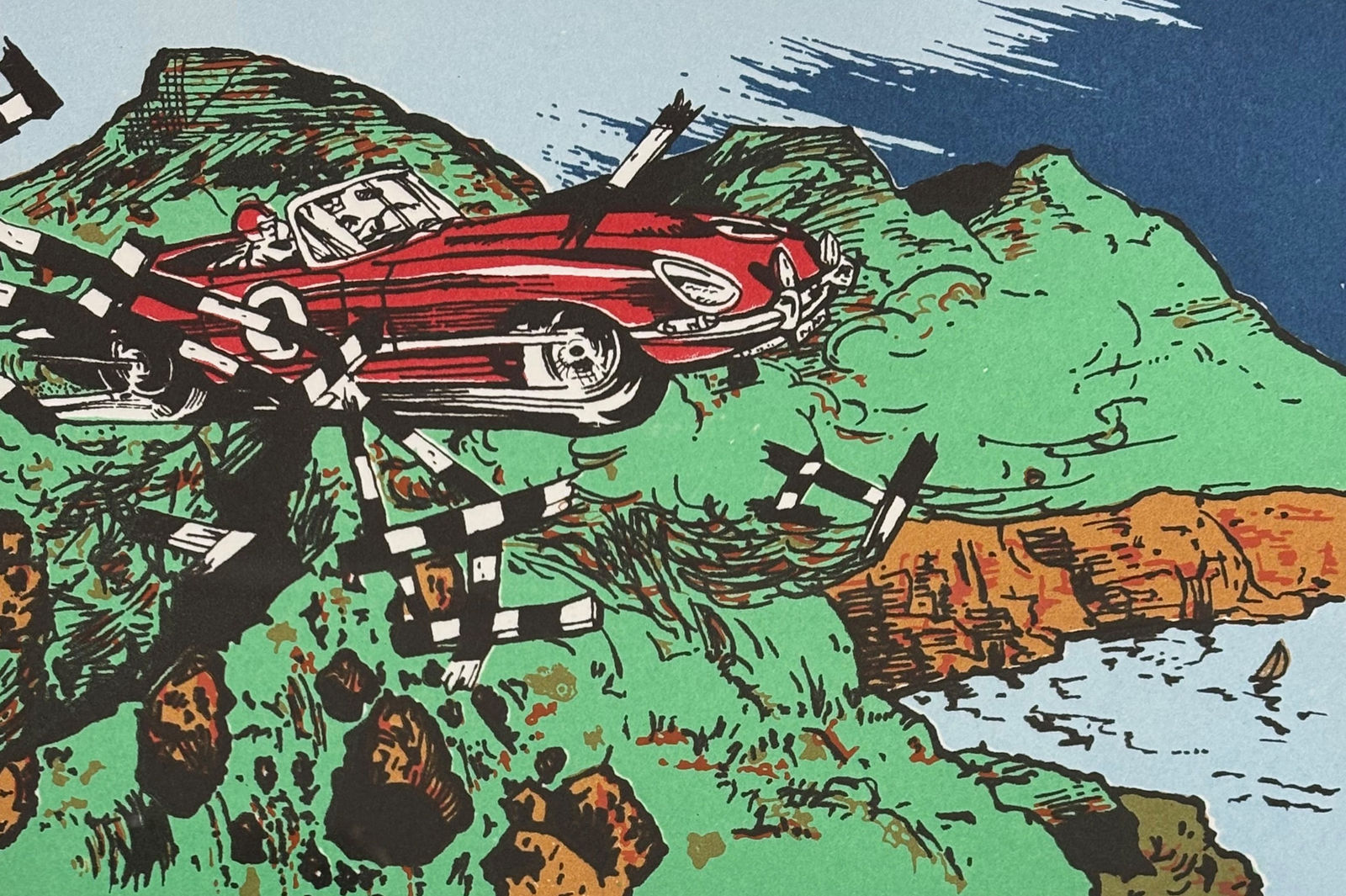 David Mach HRSA, Cliffhanger