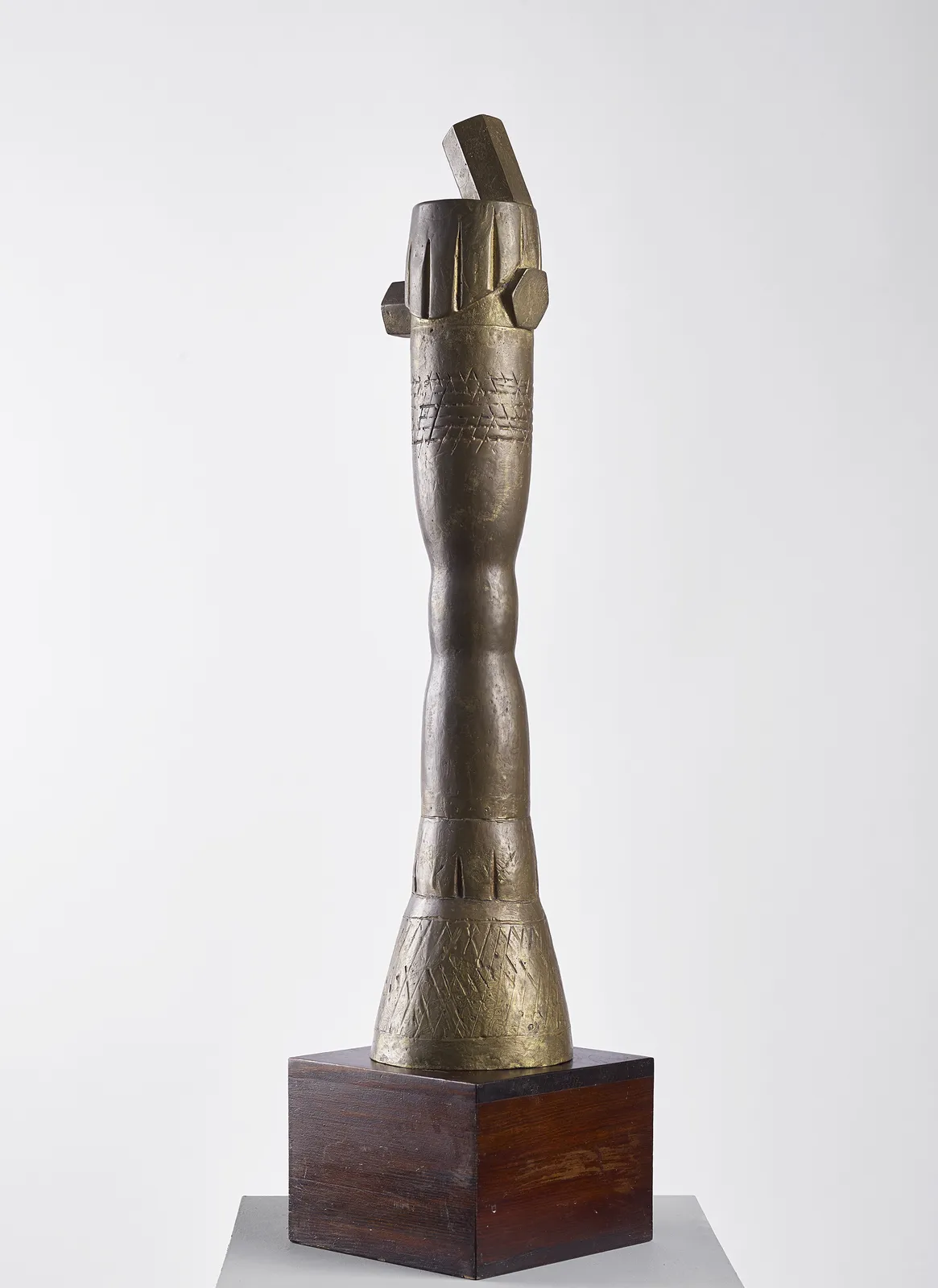 Bill Scott PPRSA, Bronze Column, c.1985