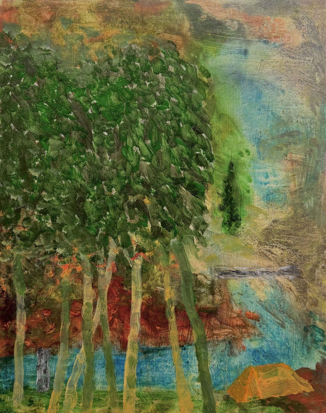 Francis Convery RSA, Wild Camping, Torridon