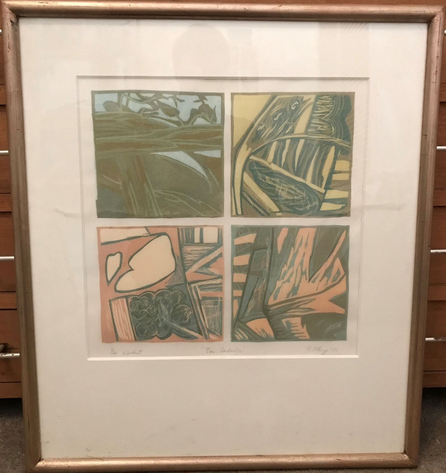 Frank Pottinger RSA, Four Landscapes, 2003