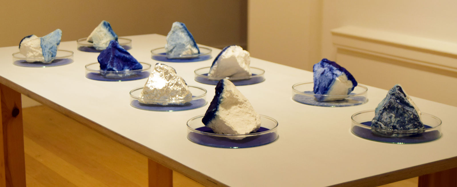 Anne Bevan RSA (Elect) + Mark Edmonds, all manner of singular forms (Erratic 1-9), 2024