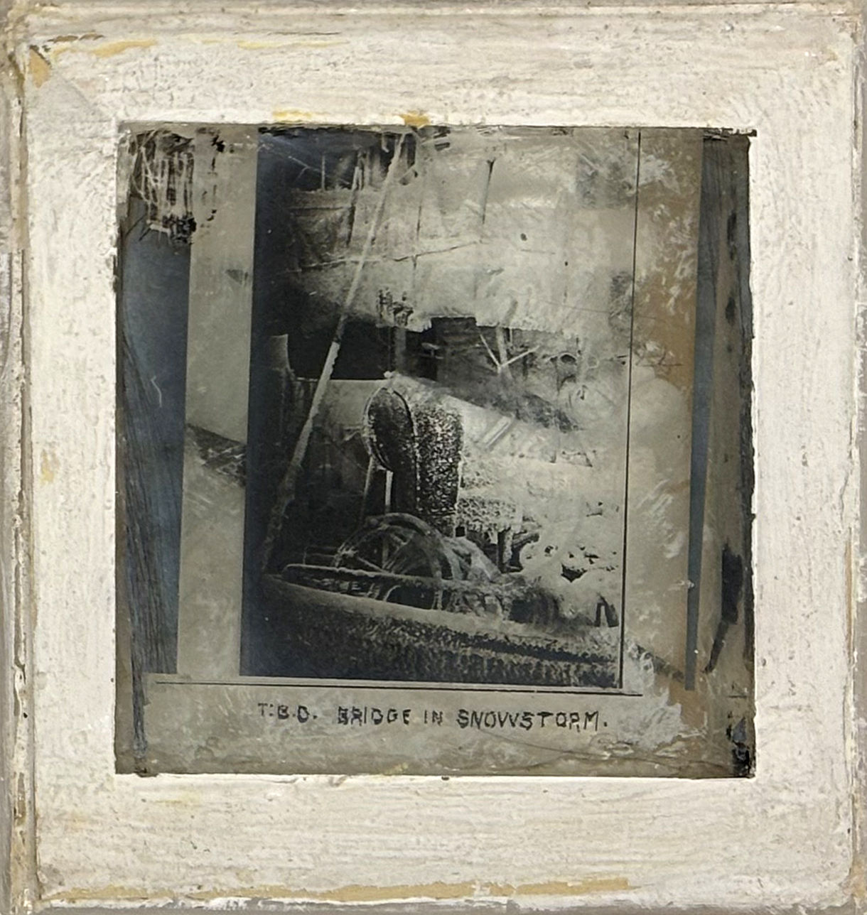 Will Maclean RSA, Bridge in Snowstorm