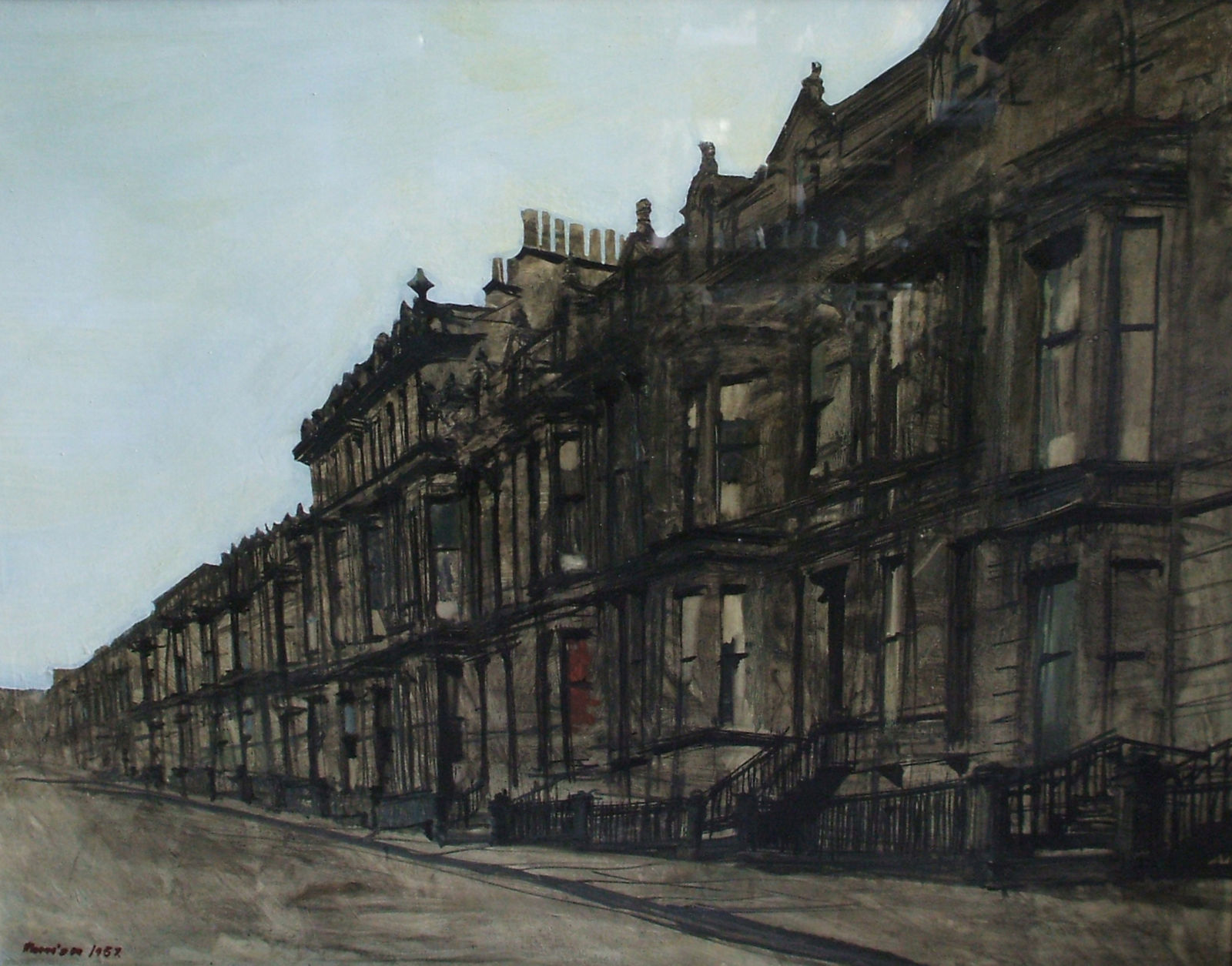James Morrison RSA, Crown Terrace, 1959