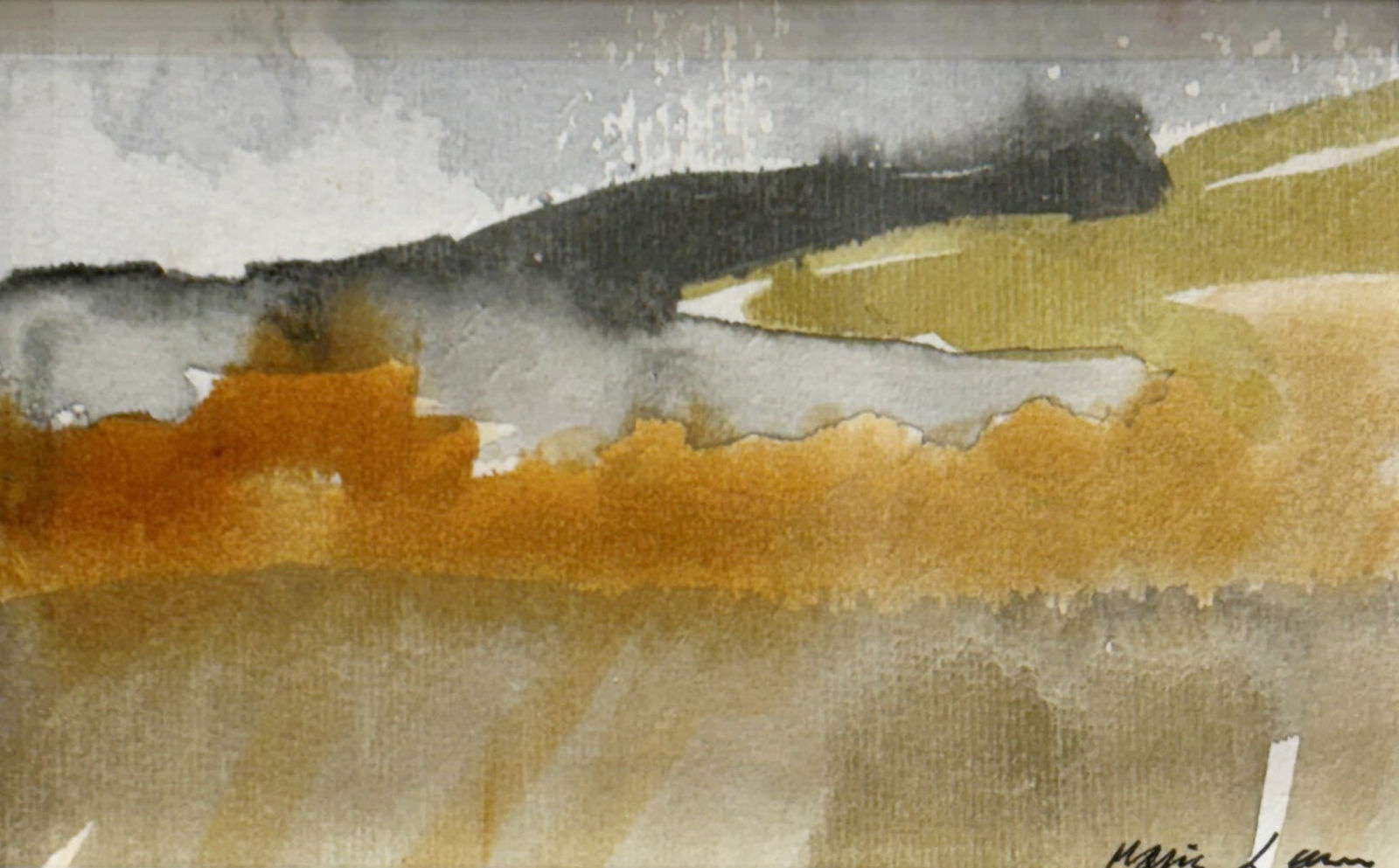 Marian Leven RSA, Autumn in Fife