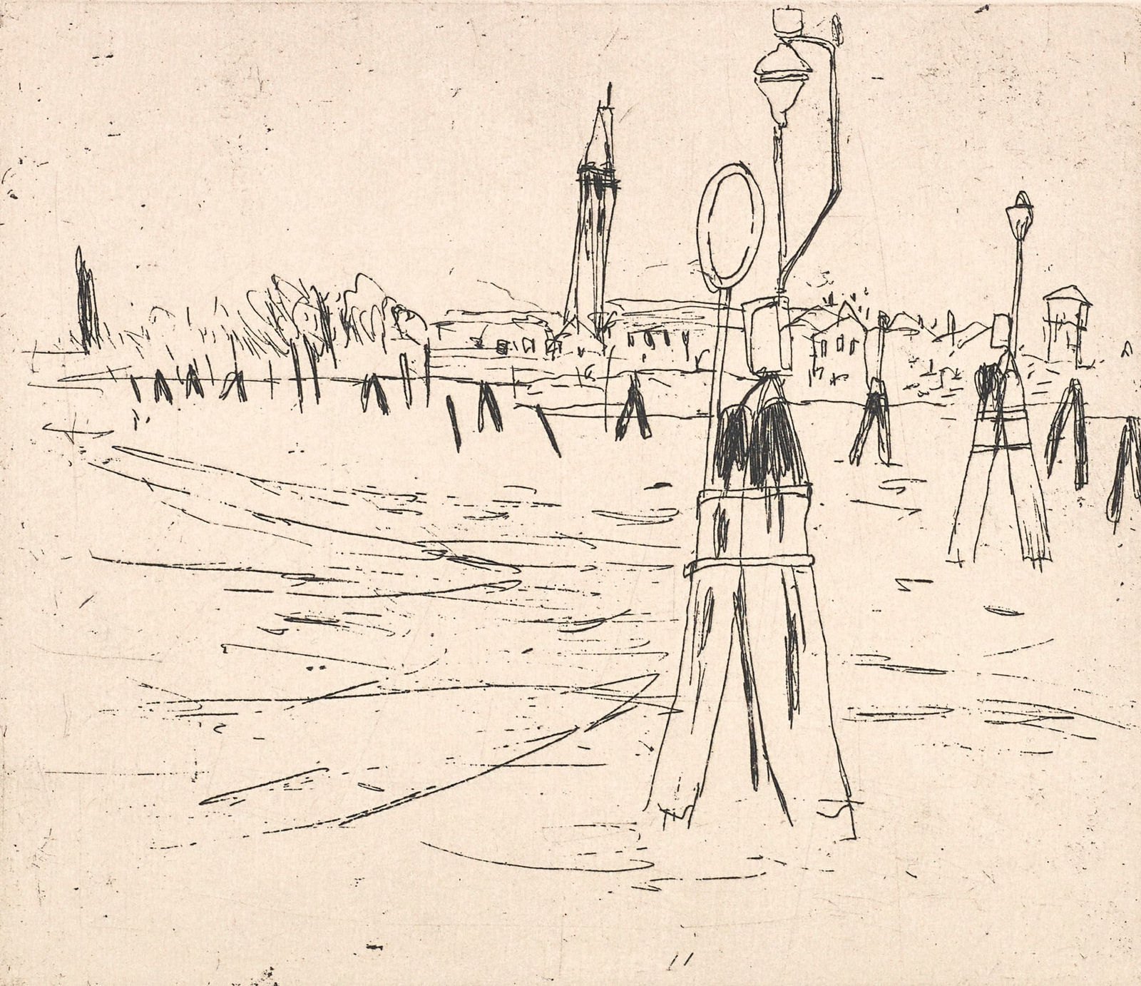 Elizabeth Blackadder RSA, Burano, 1998