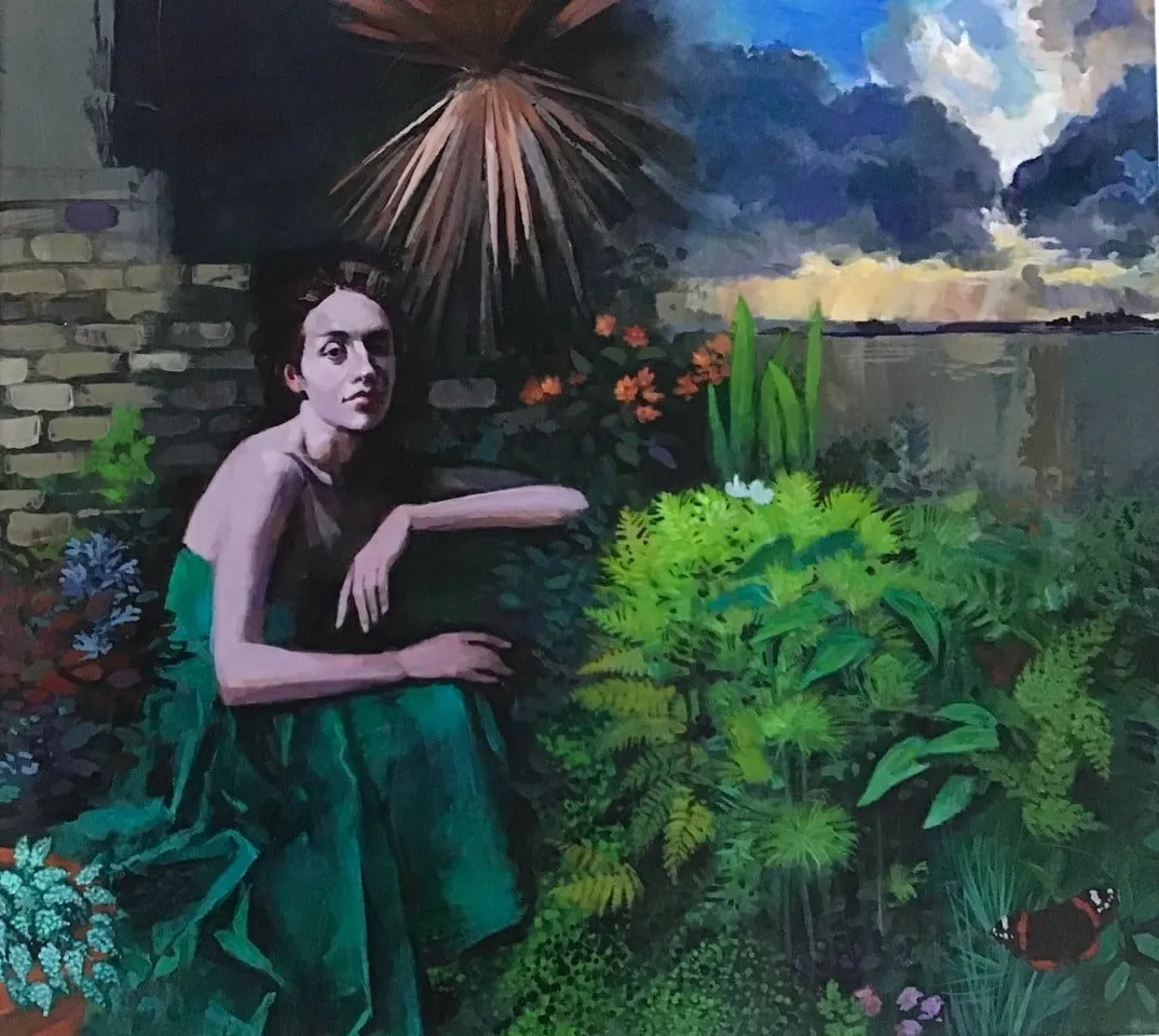 George Donald RSA, Cumulonimbus: Dark Garden, 2024