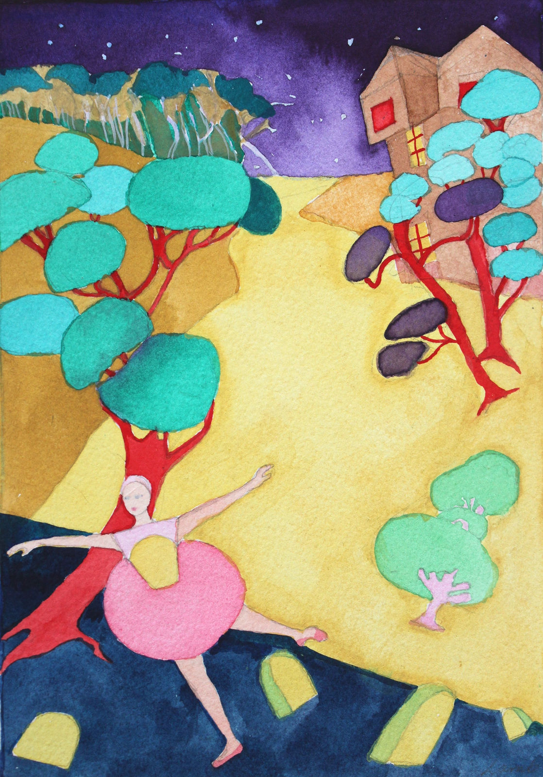 Elspeth Lamb RSA, Giselle