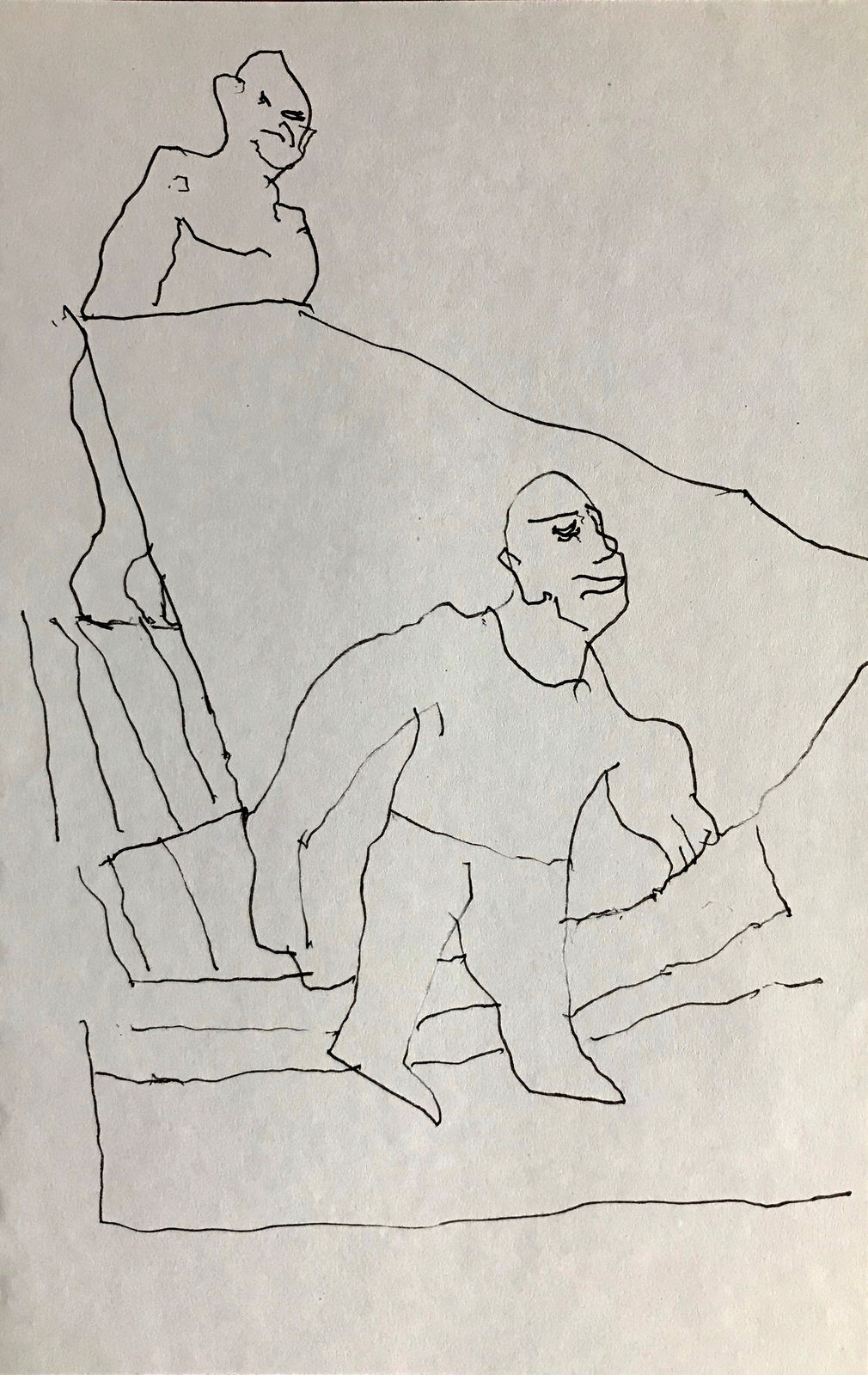 J. Grant Clifford RSA, Self Portrait 2