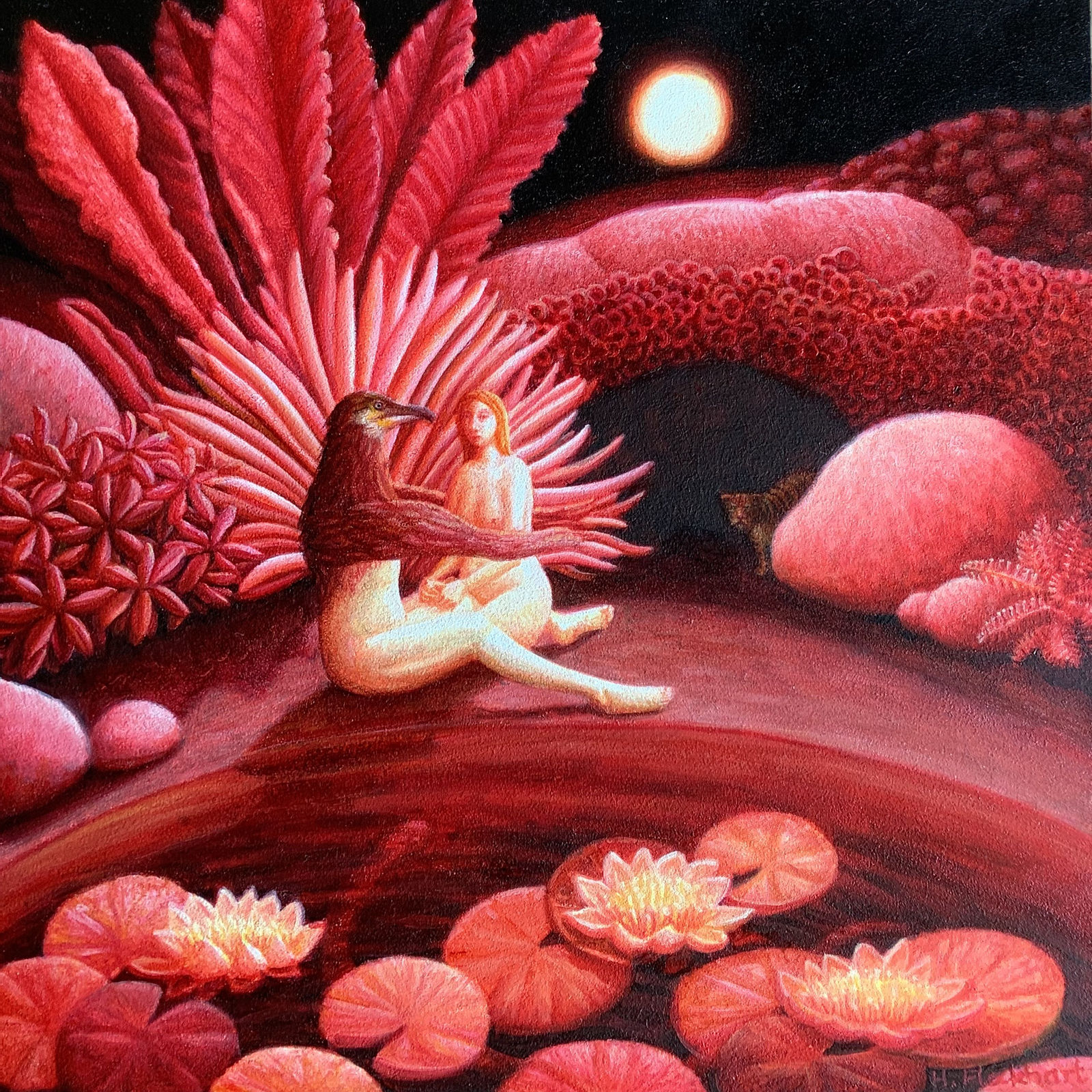 Helen Flockhart RSA, Red Birdman