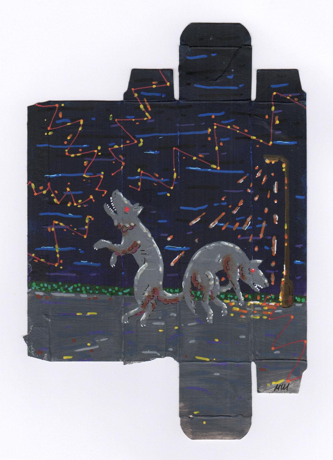 Berti McColl, Street Jakes and Lamp Post, 2024