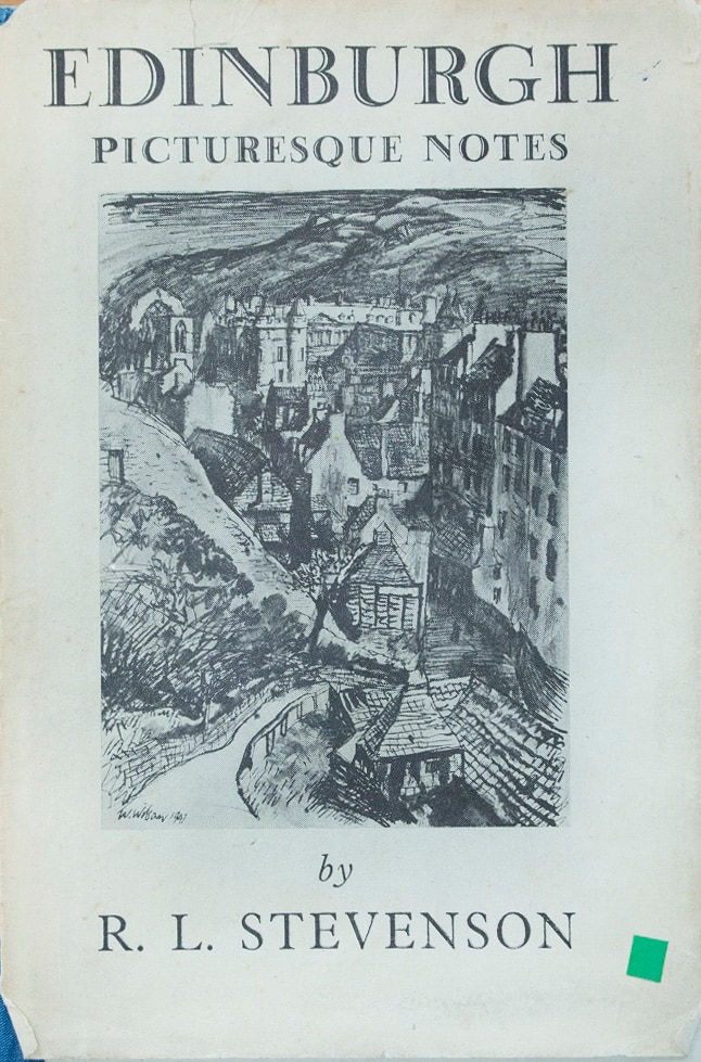 William Wilson RSA, Edinburgh Picturesque notes - R L Stevenson