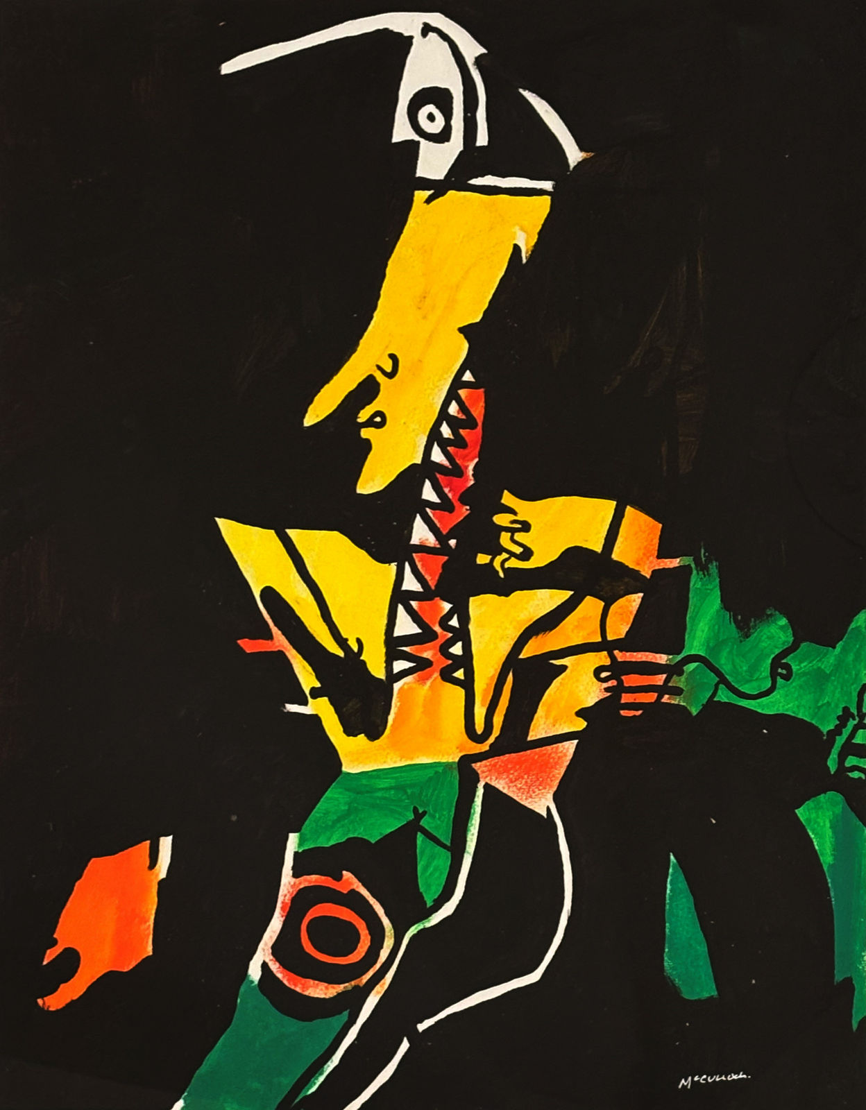 Ian McCulloch RSA, Stranger, 2025