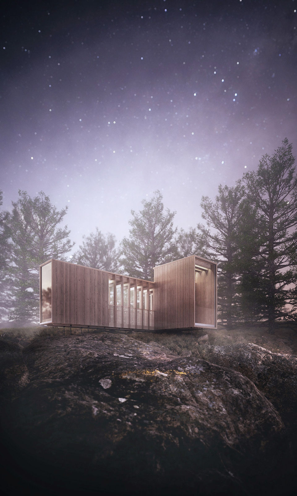 Mills + McCullough Architects, Woodland Pavilion, 2020