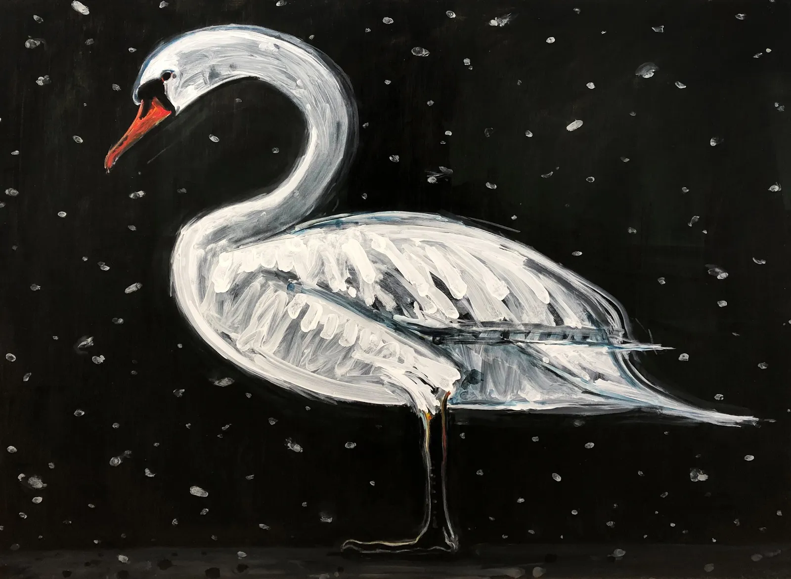 Keith McIntyre RSA, Svanur