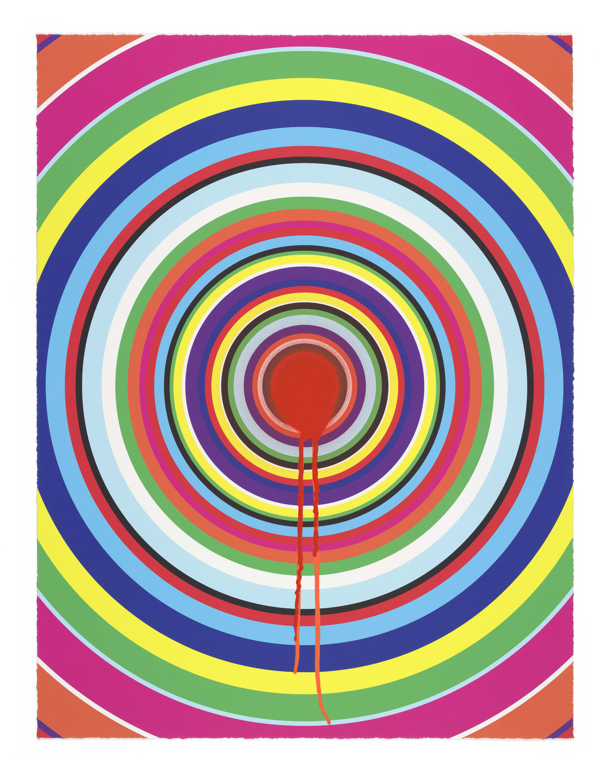 Jim Lambie RSA (Elect), Sunspots, 2018