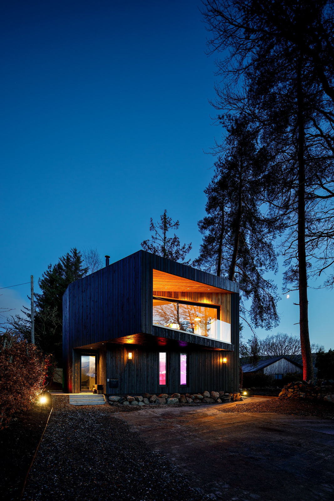 Robin Webster RSA - Cameron Webster Architects, Waterside Projects - Coorie, Loch Venachar