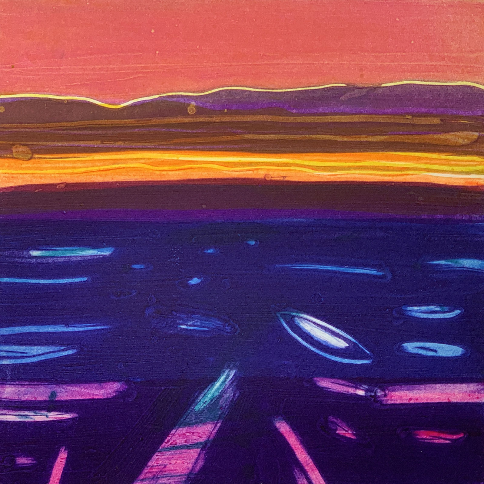 Barbara Rae RSA, Sea Ice - Baffin 2