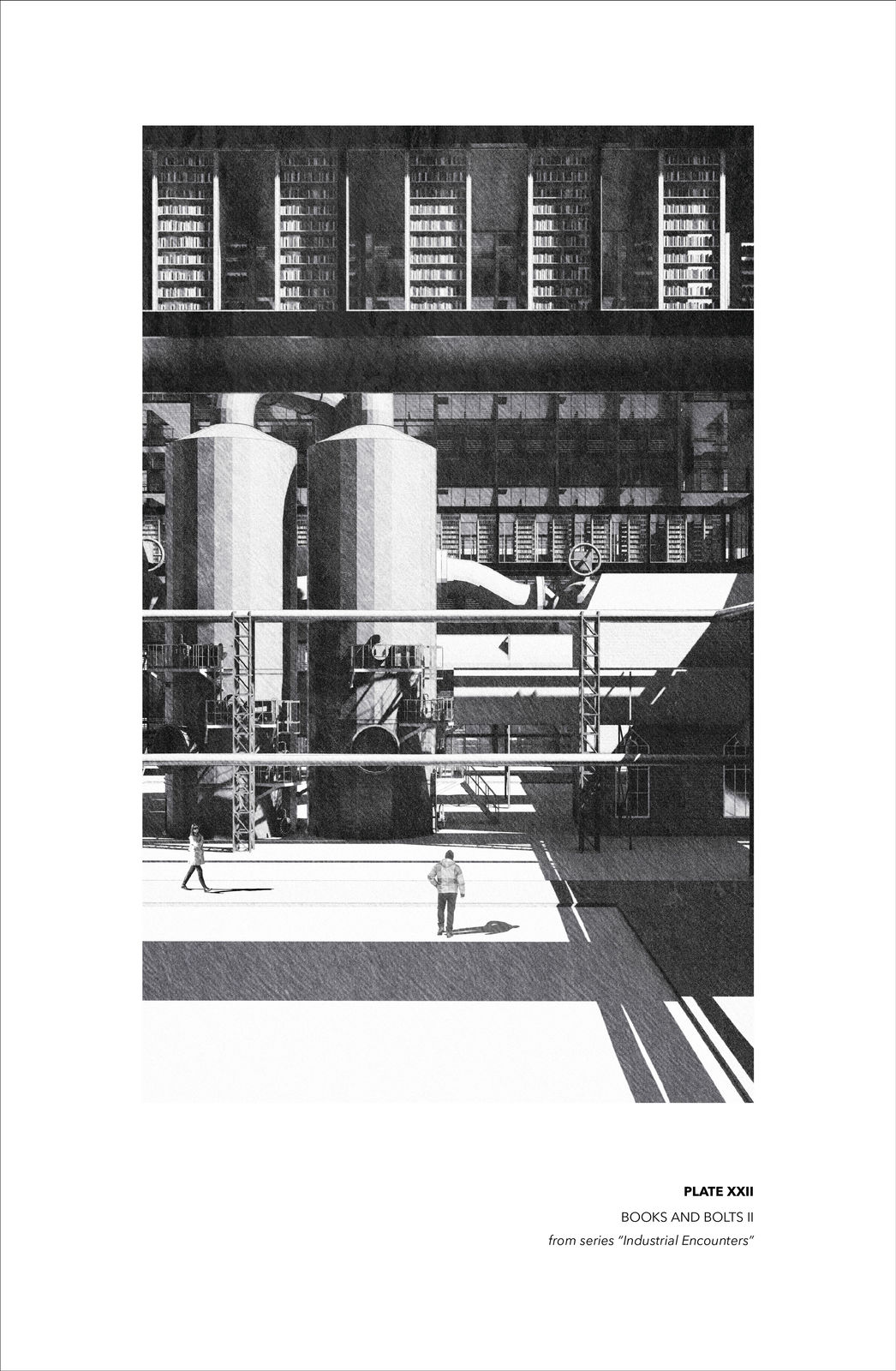 Yavor Nedelchev, PLATE XXII: BOOKS AND BOLTS II, 2023