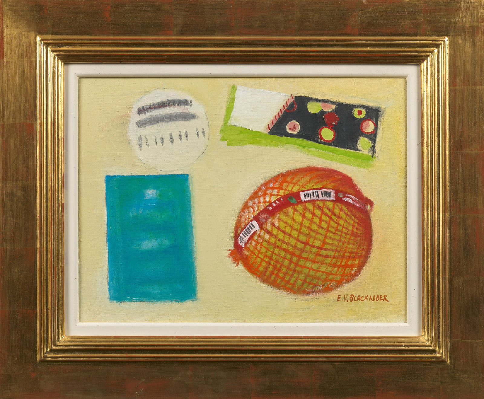 Elizabeth Blackadder RSA, Melon and Cloth, Not dated; circa 2010