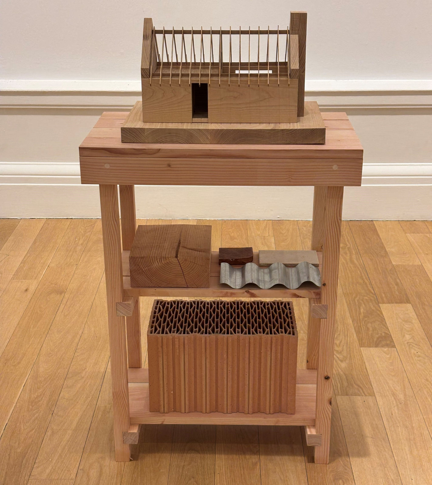 Baillie Baillie Architects, iorram - The Craft of Building (model), 2025